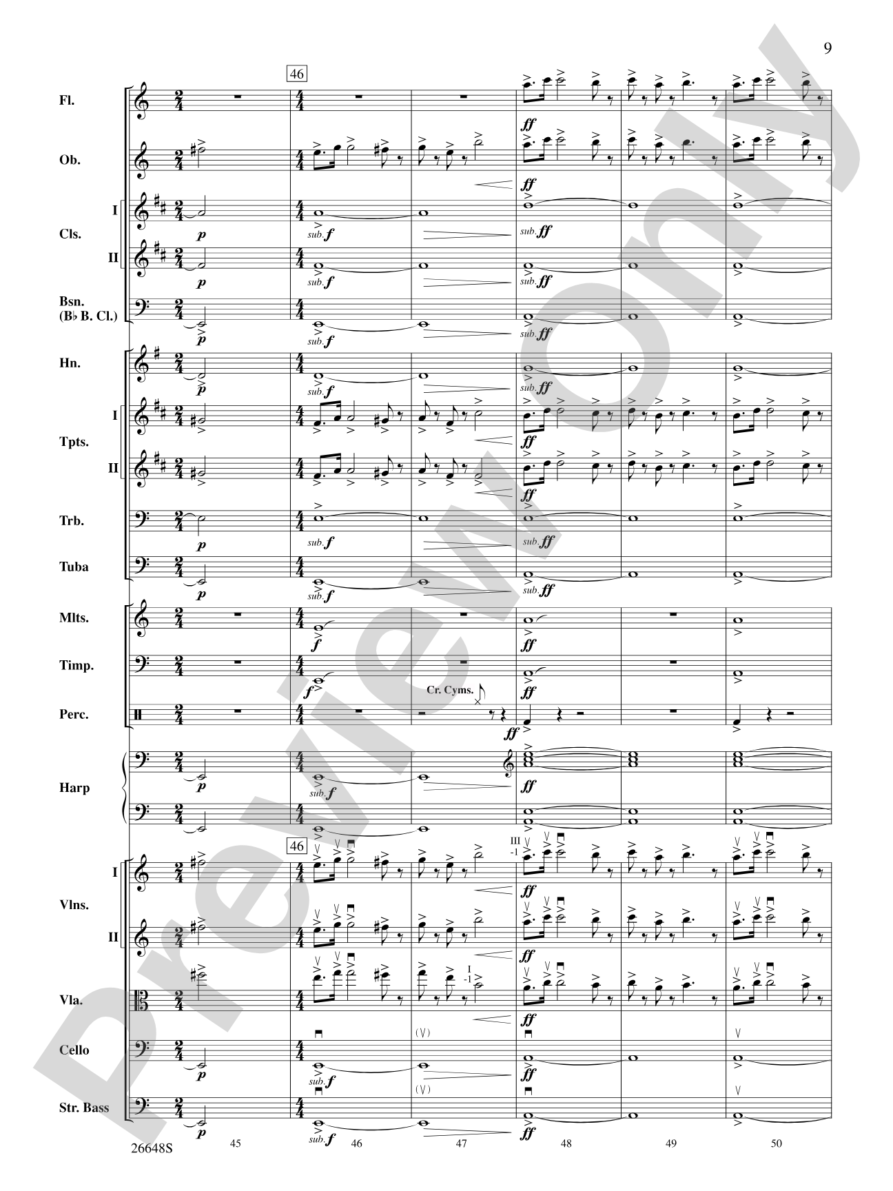 Superman Returns: Full Orchestra Conductor Score & Parts