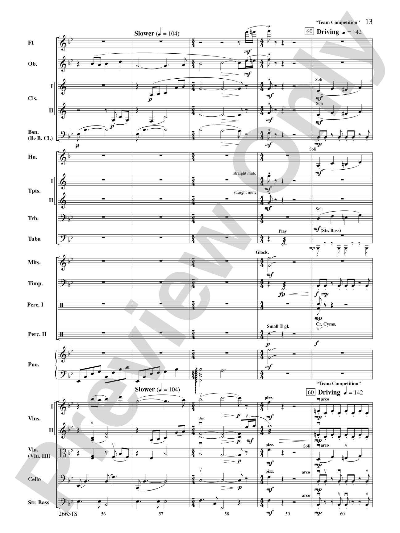 The Ant Bully: Full Orchestra Conductor Score & Parts