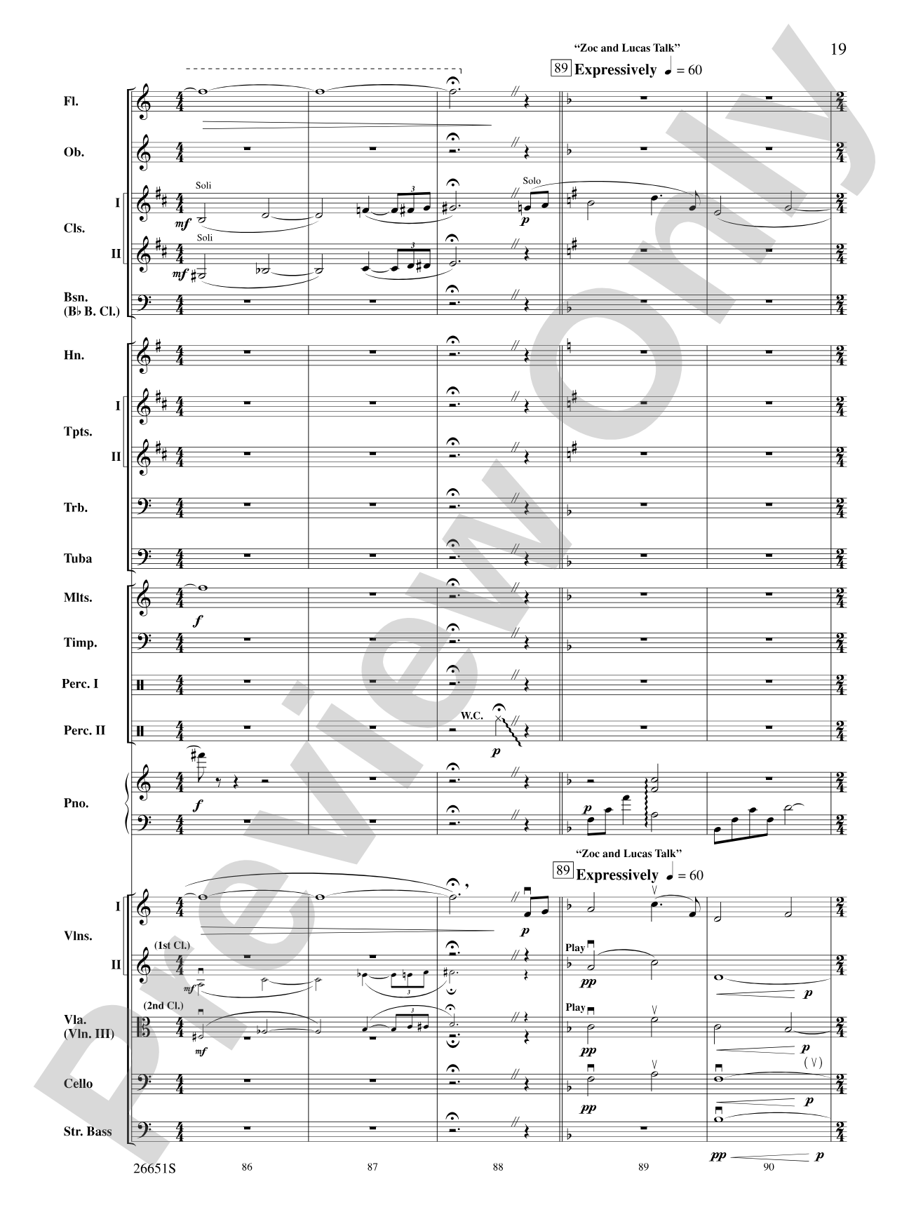 The Ant Bully: Full Orchestra Conductor Score & Parts