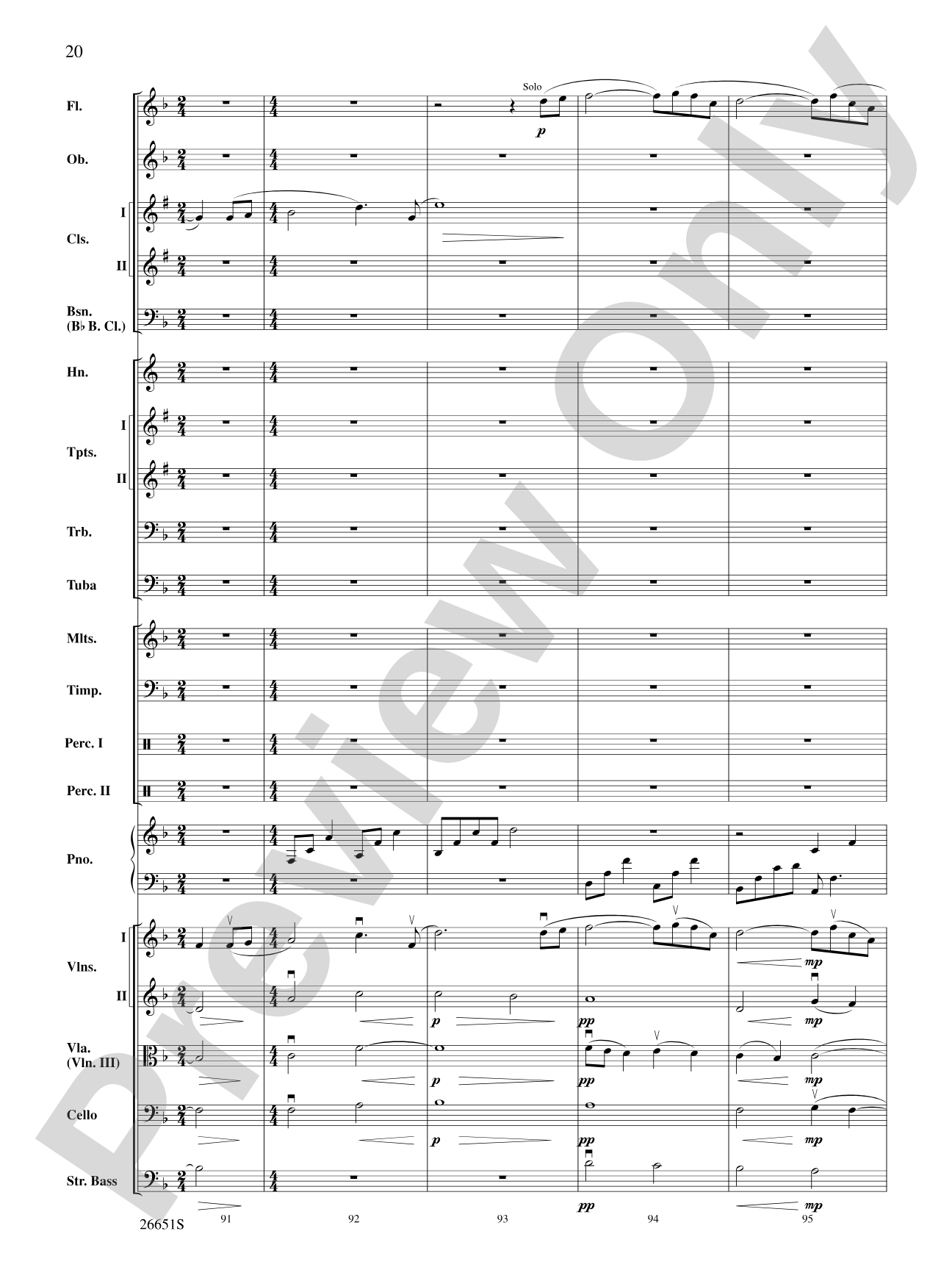 The Ant Bully: Full Orchestra Conductor Score & Parts