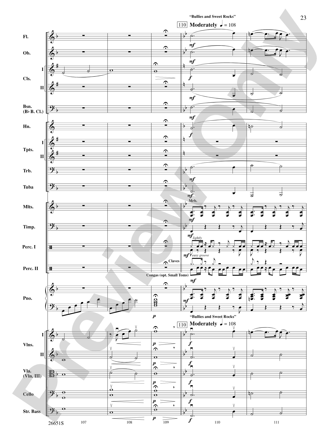 The Ant Bully: Full Orchestra Conductor Score & Parts