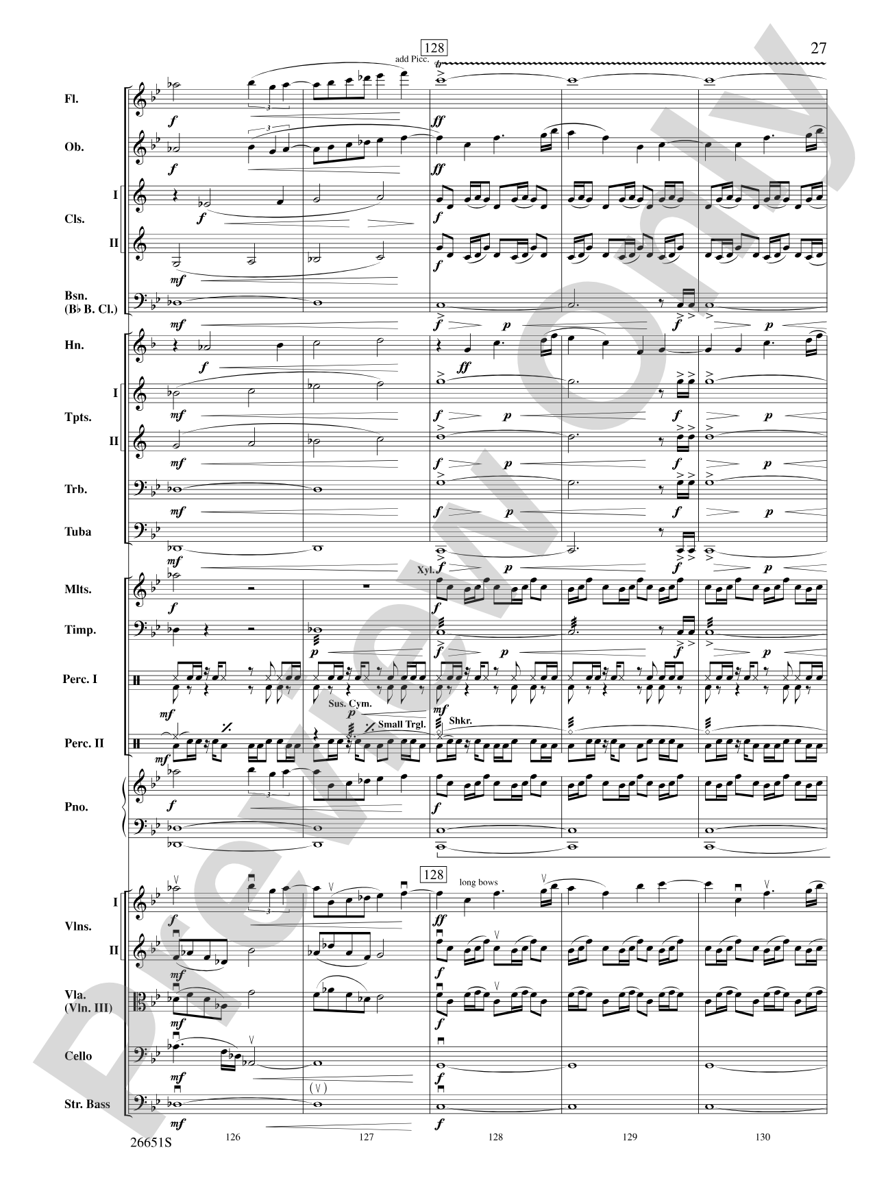 The Ant Bully: Full Orchestra Conductor Score & Parts