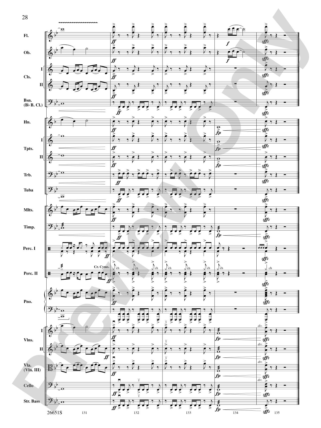 The Ant Bully: Full Orchestra Conductor Score & Parts