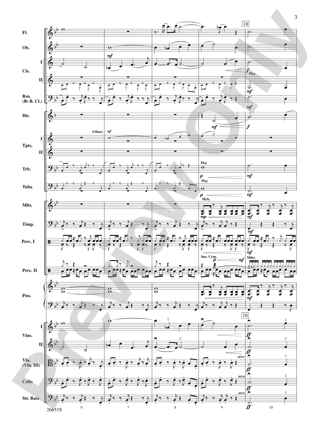 The Ant Bully: Full Orchestra Conductor Score & Parts
