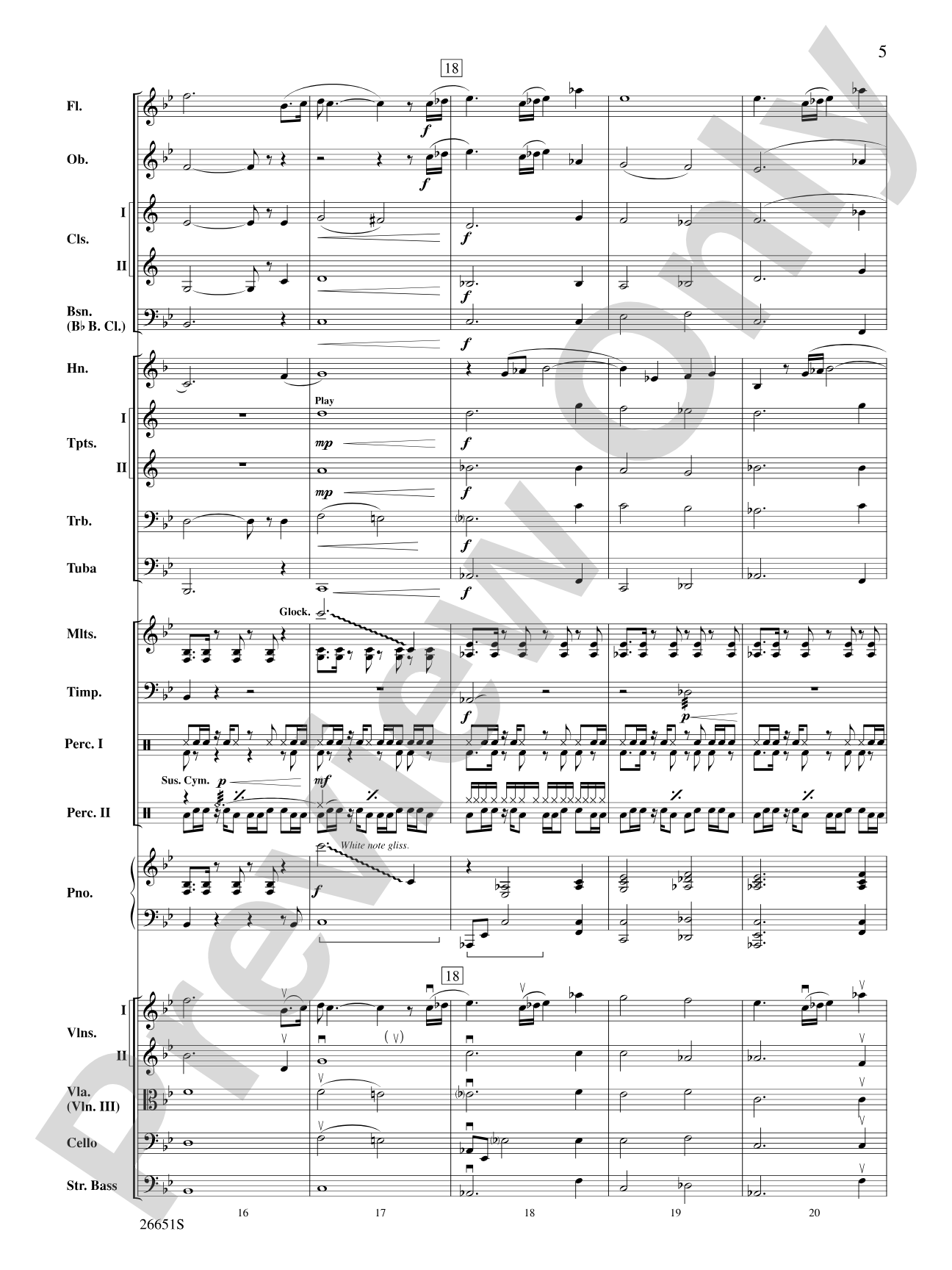 The Ant Bully: Full Orchestra Conductor Score & Parts