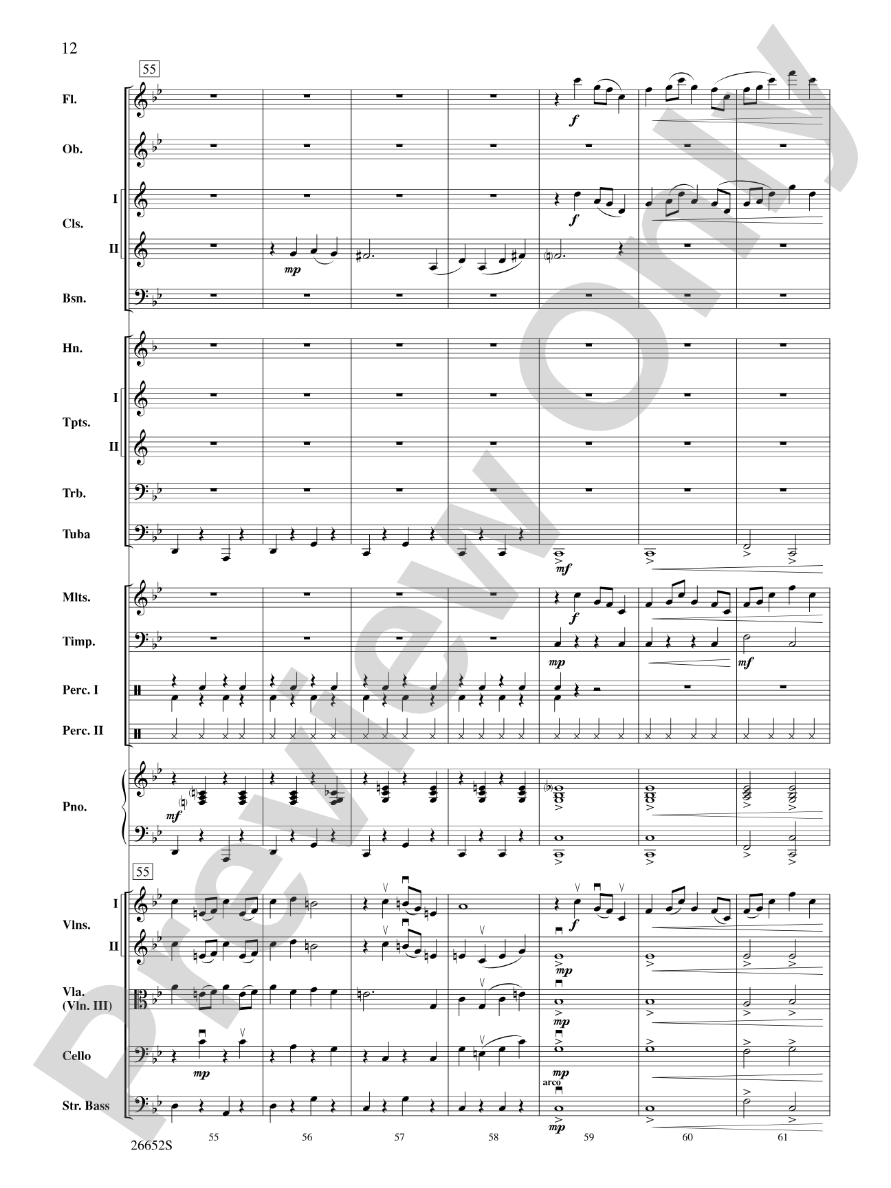 Leroy Anderson Favorites: Full Orchestra Conductor Score & Parts