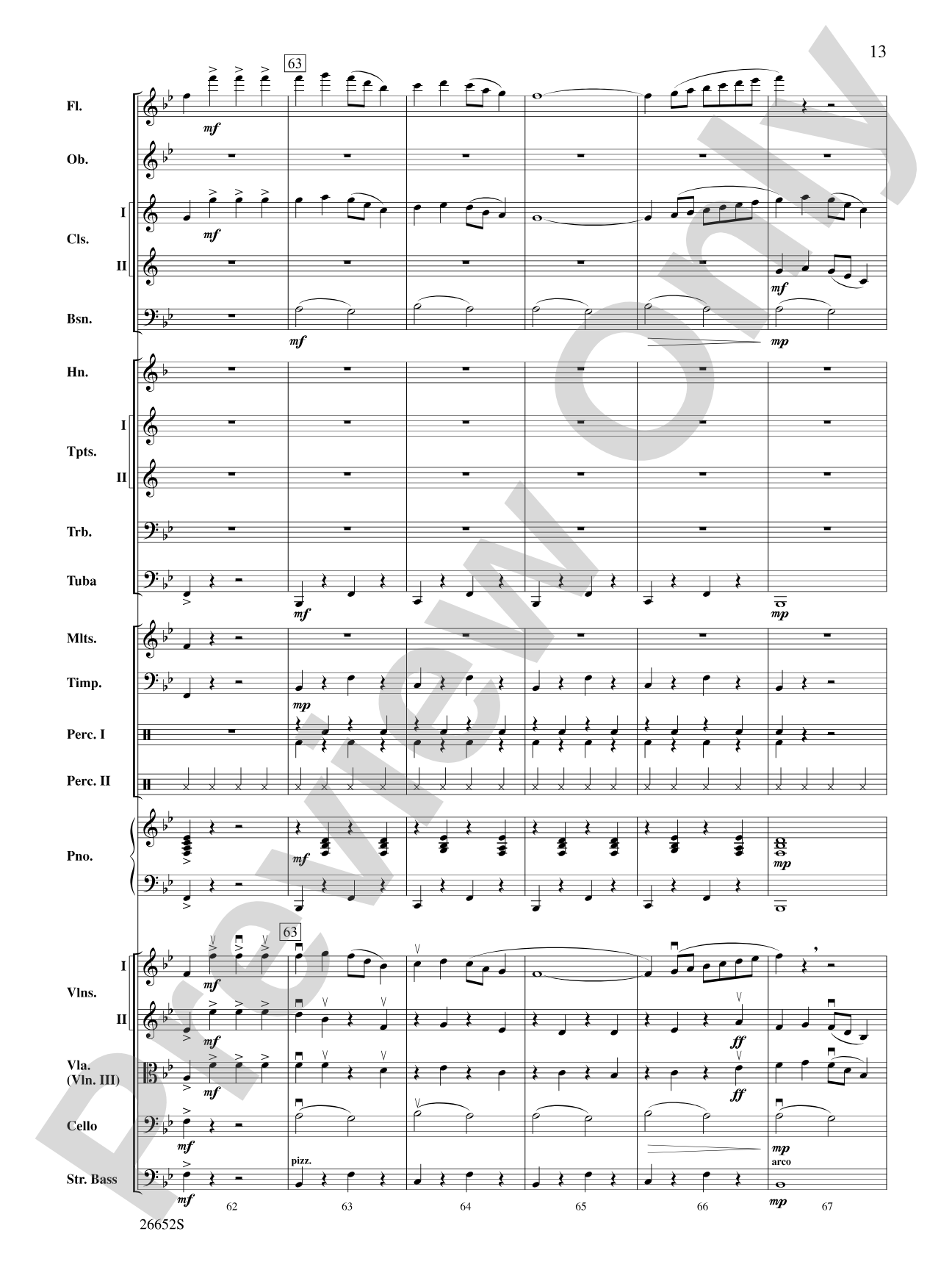 Leroy Anderson Favorites: Full Orchestra Conductor Score & Parts
