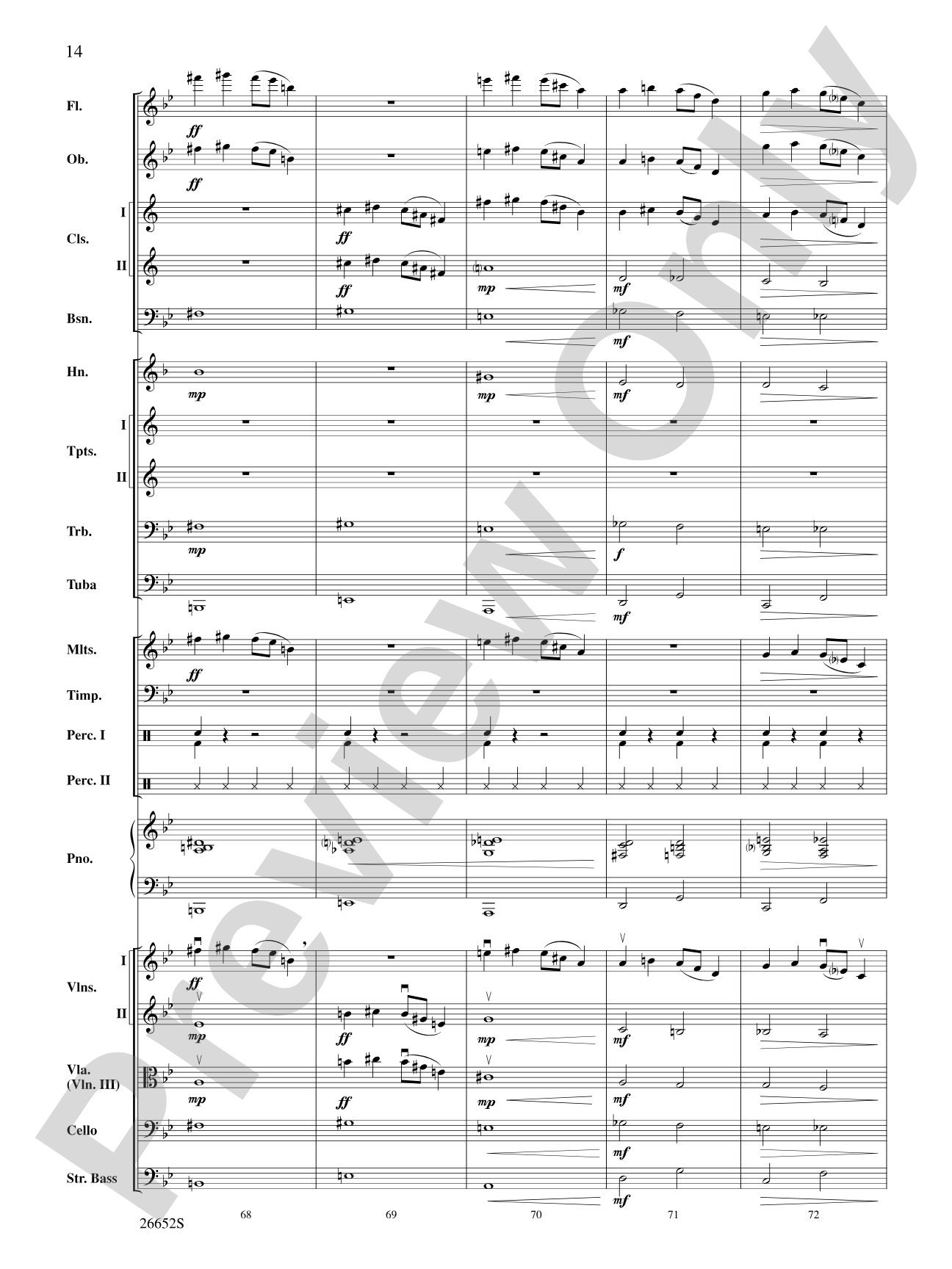 Leroy Anderson Favorites: Full Orchestra Conductor Score & Parts