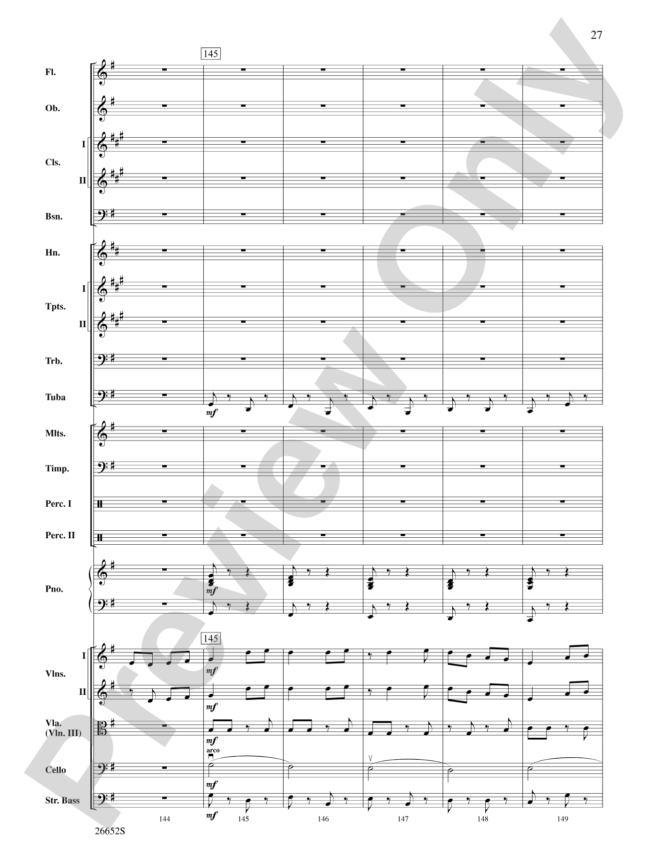 Leroy Anderson Favorites: Full Orchestra Conductor Score & Parts