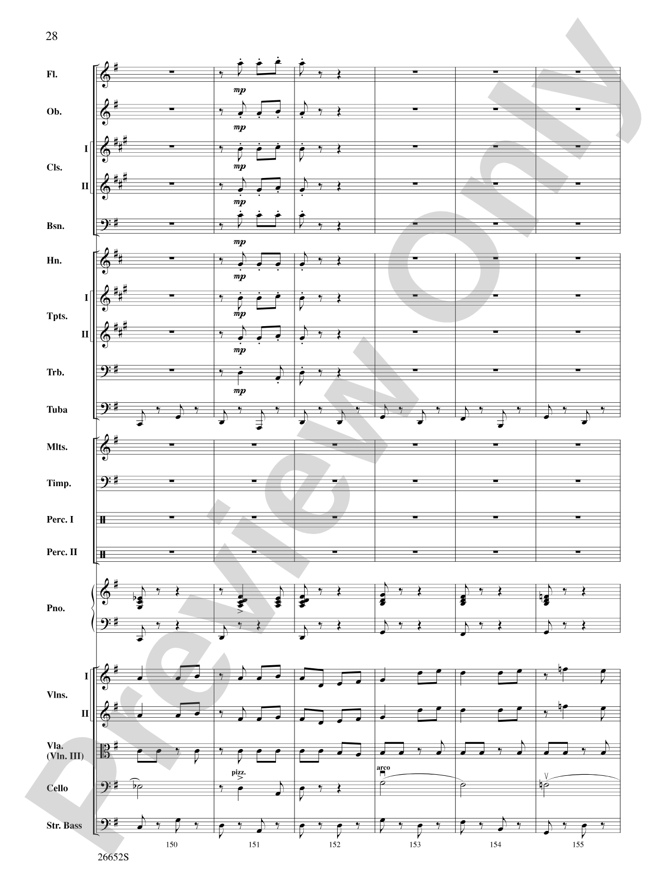 Leroy Anderson Favorites: Full Orchestra Conductor Score & Parts