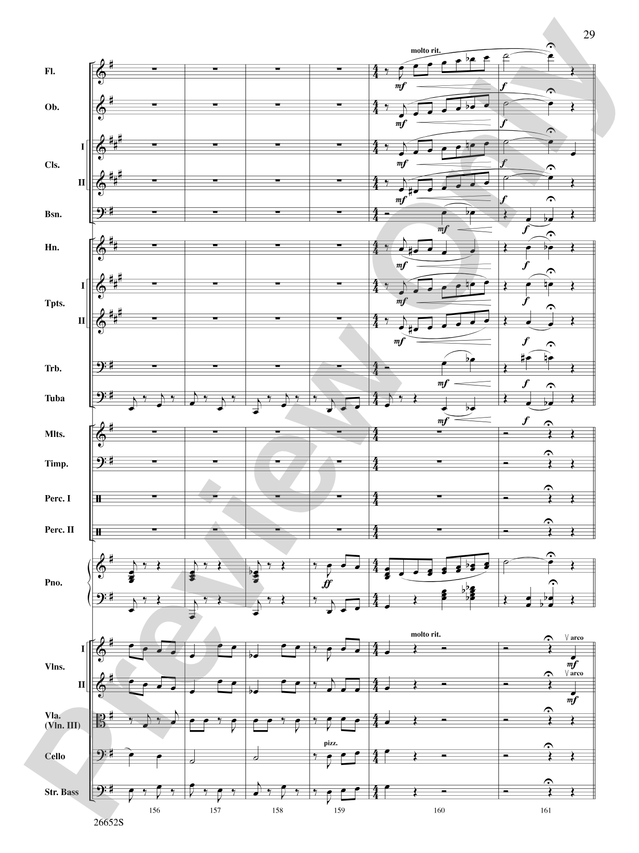 Leroy Anderson Favorites: Full Orchestra Conductor Score & Parts