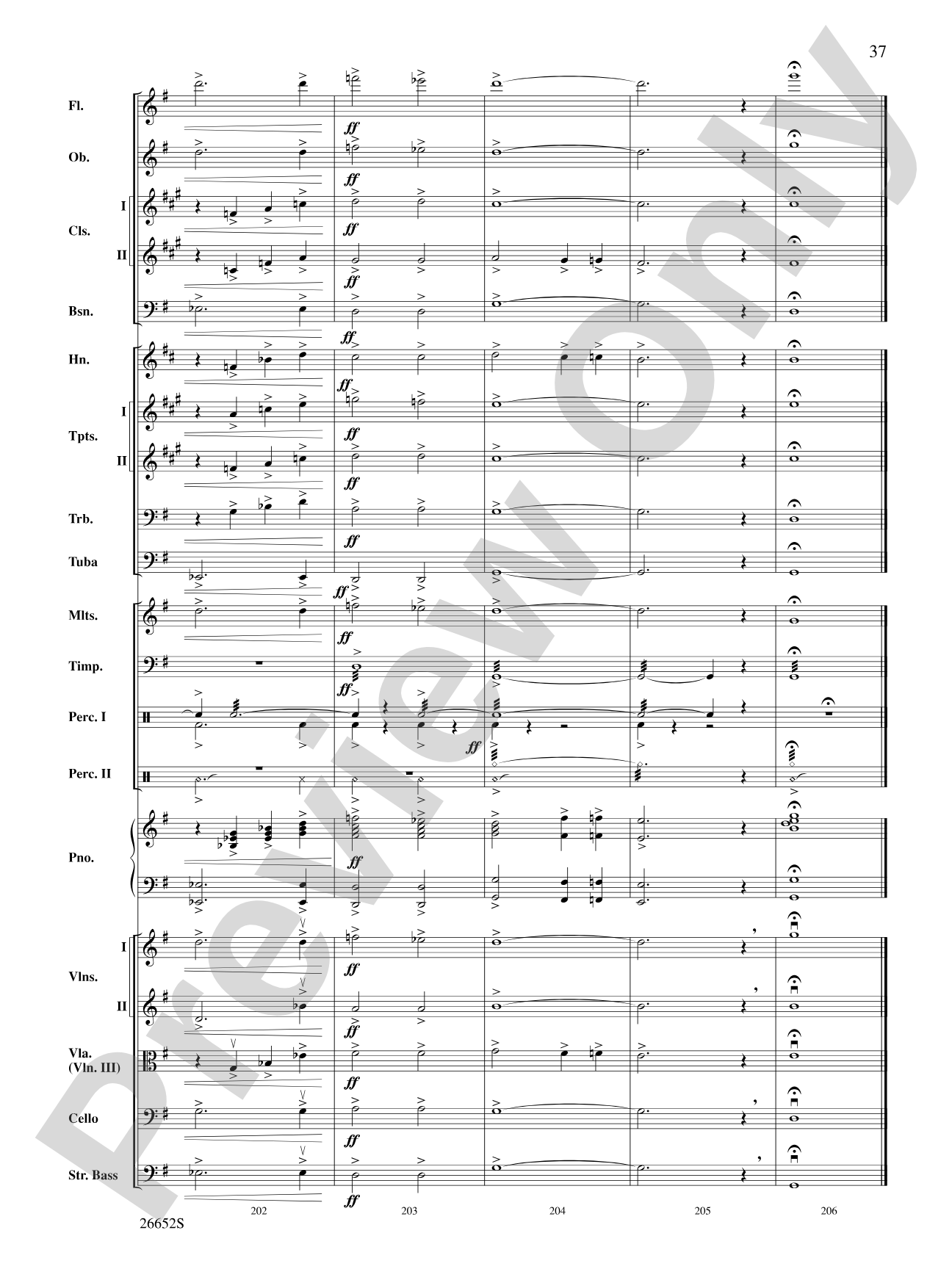 Leroy Anderson Favorites: Full Orchestra Conductor Score & Parts