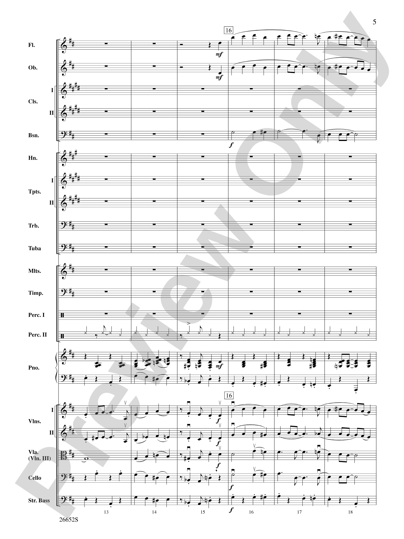 Leroy Anderson Favorites: Full Orchestra Conductor Score & Parts