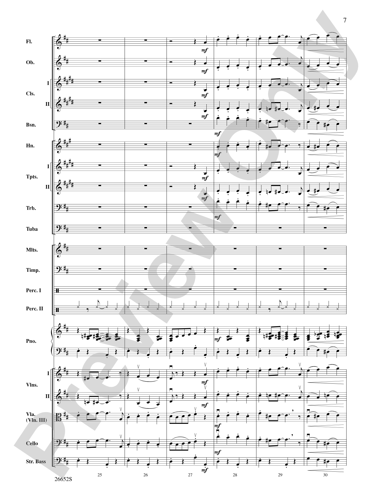Leroy Anderson Favorites: Full Orchestra Conductor Score & Parts