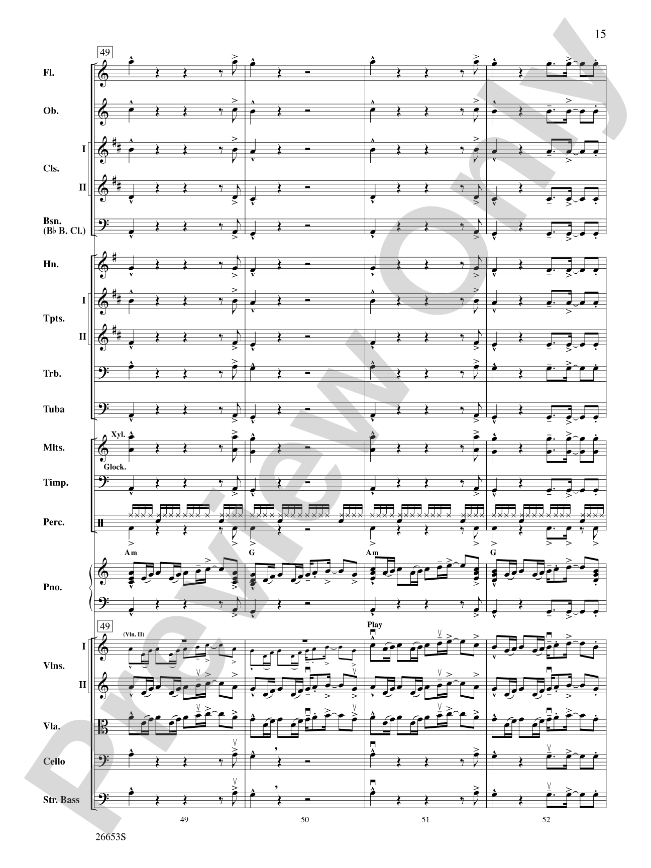 Gloria Estefan Rocks: Full Orchestra Conductor Score & Parts