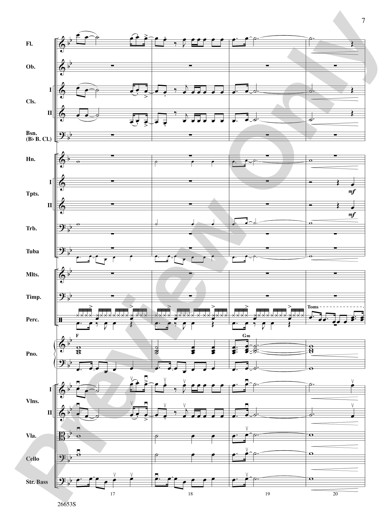 Gloria Estefan Rocks: Full Orchestra Conductor Score & Parts