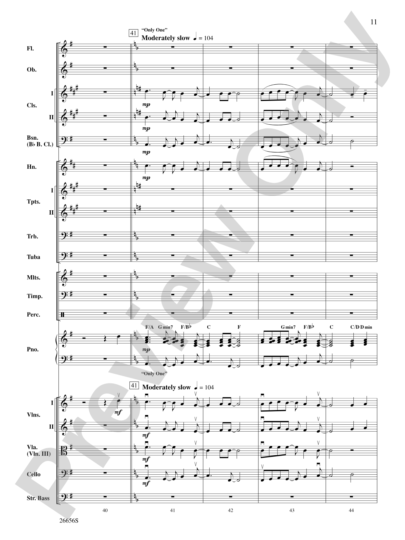 James Taylor in Concert: Full Orchestra Conductor Score & Parts