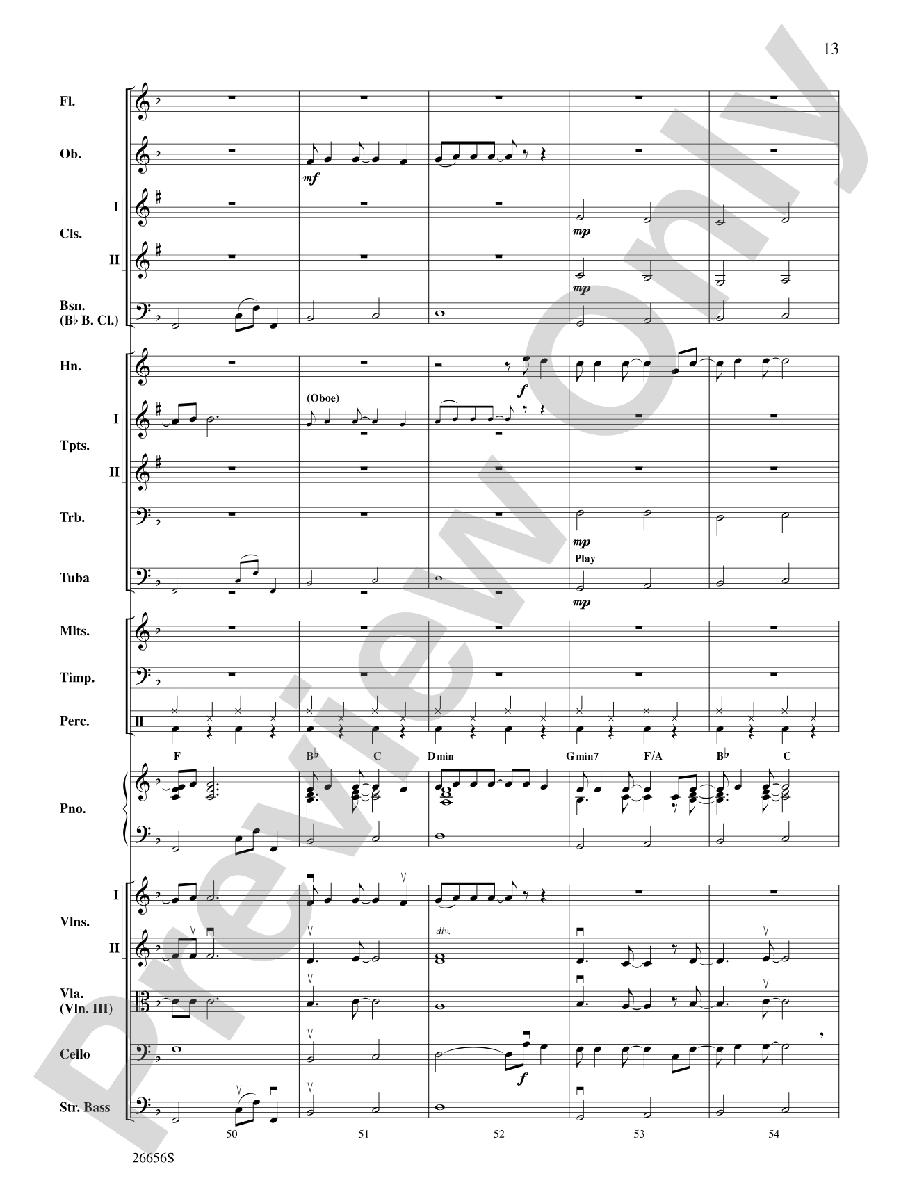 James Taylor in Concert: Full Orchestra Conductor Score & Parts