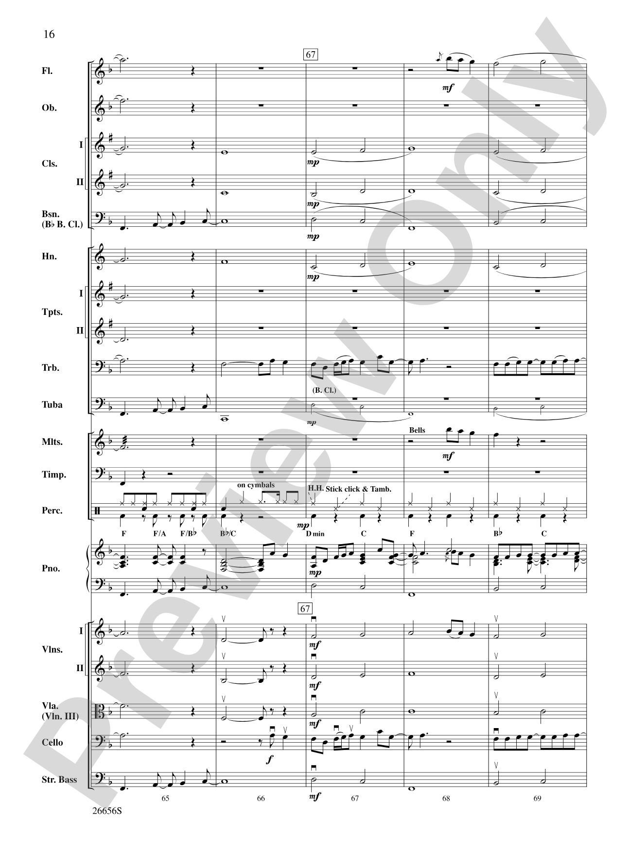 James Taylor in Concert: Full Orchestra Conductor Score & Parts