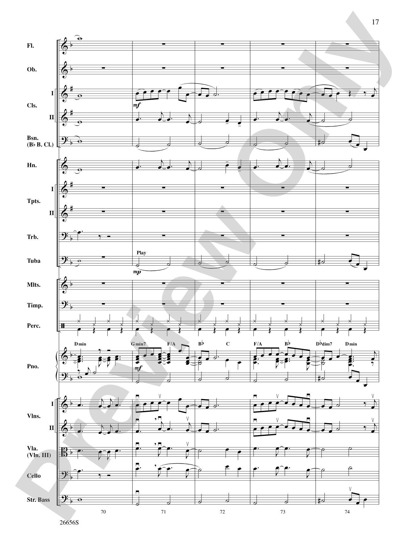 James Taylor in Concert: Full Orchestra Conductor Score & Parts