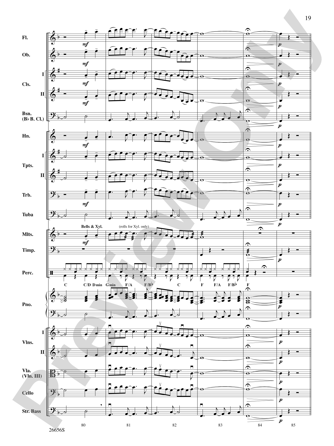 James Taylor in Concert: Full Orchestra Conductor Score & Parts
