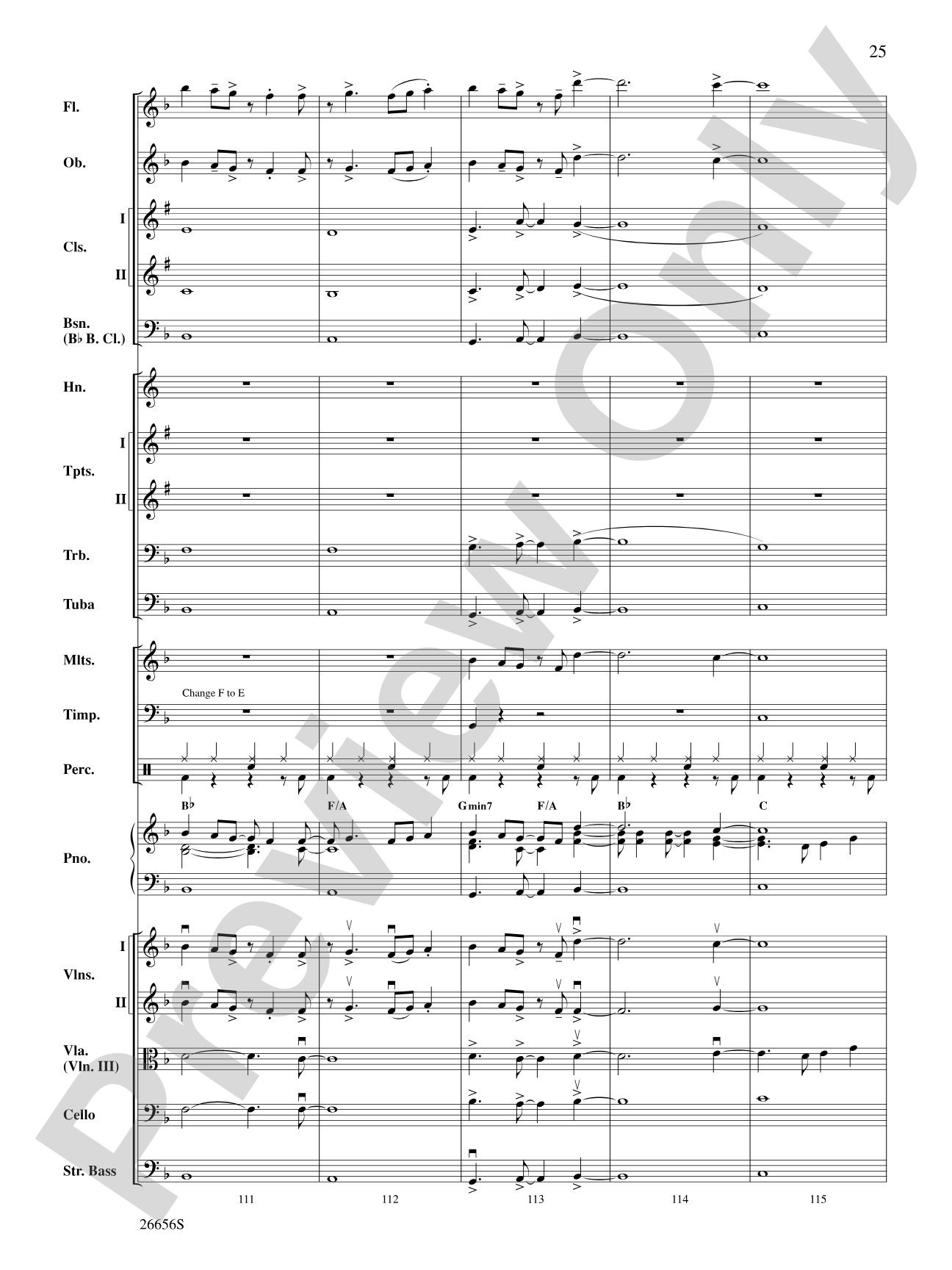 James Taylor in Concert: Full Orchestra Conductor Score & Parts