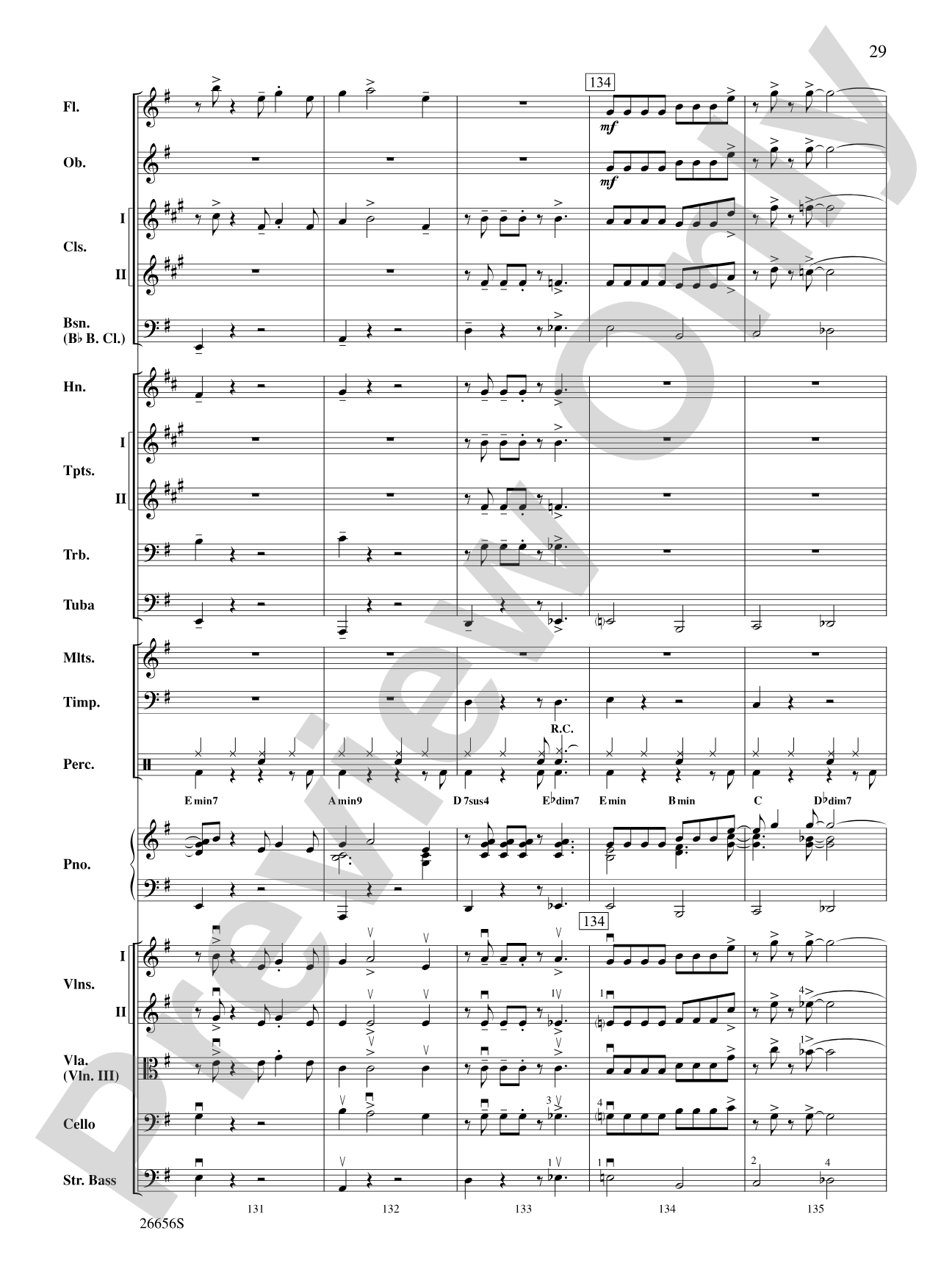 James Taylor in Concert: Full Orchestra Conductor Score & Parts