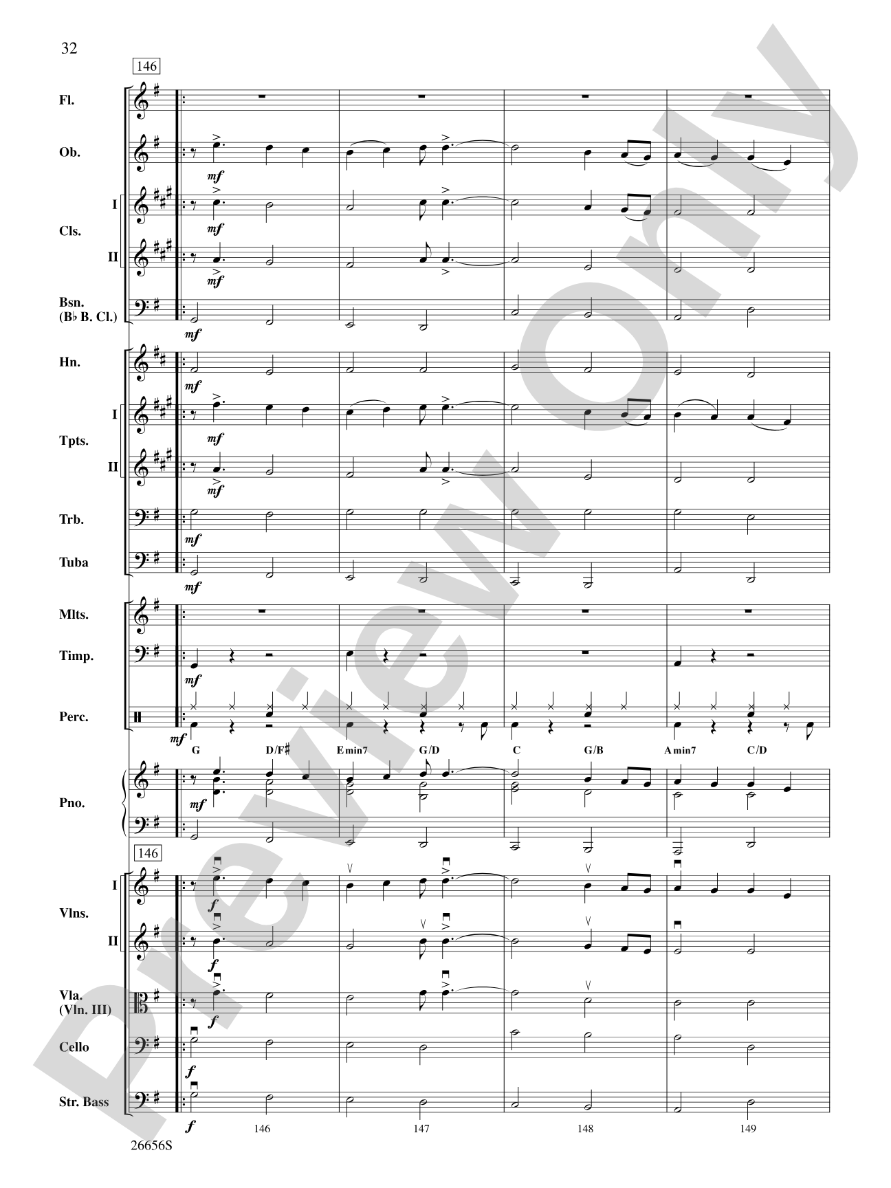 James Taylor in Concert: Full Orchestra Conductor Score & Parts