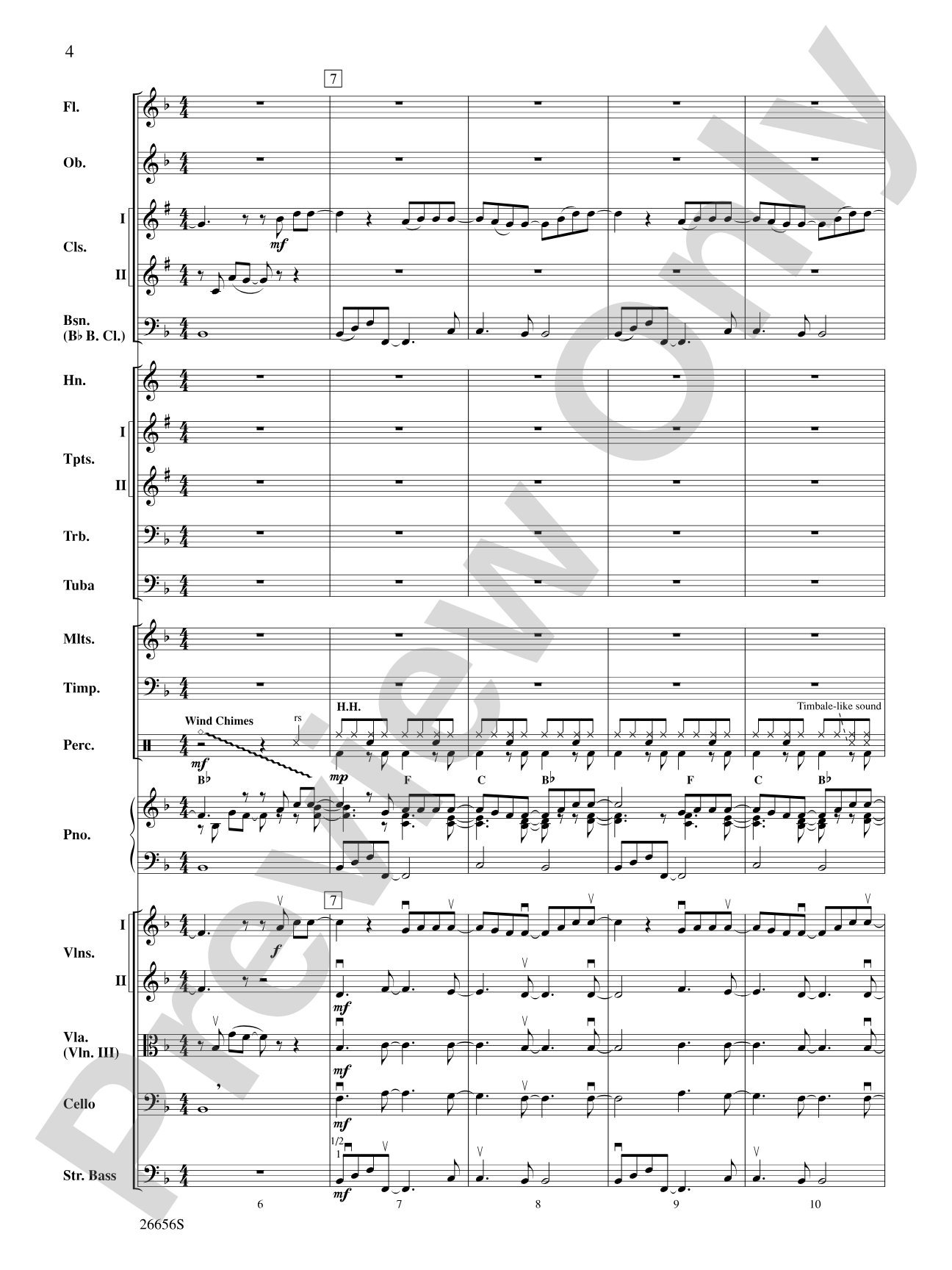 James Taylor in Concert: Full Orchestra Conductor Score & Parts