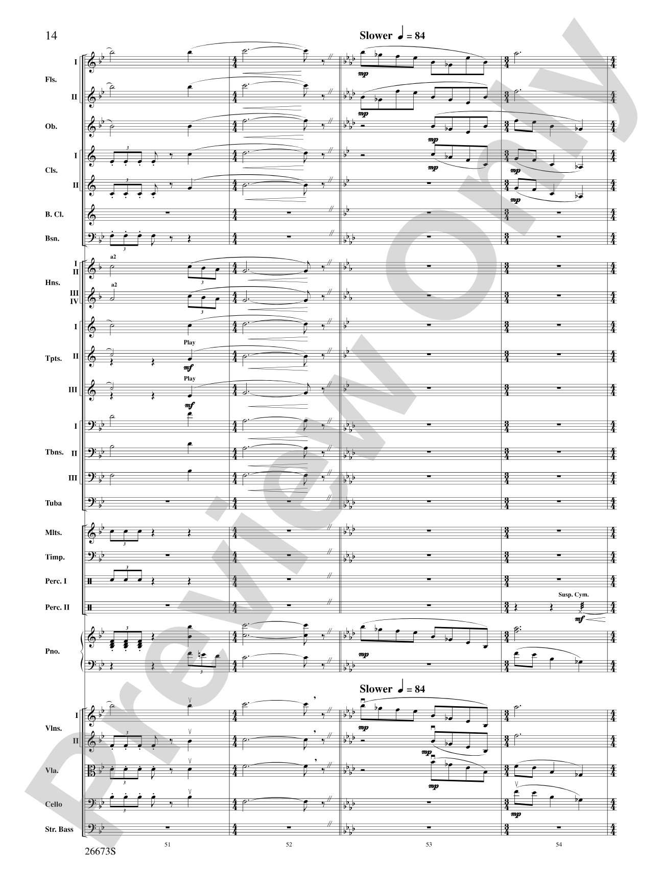 Superman Returns, Concert Selections from: Full Orchestra Conductor Score & Parts