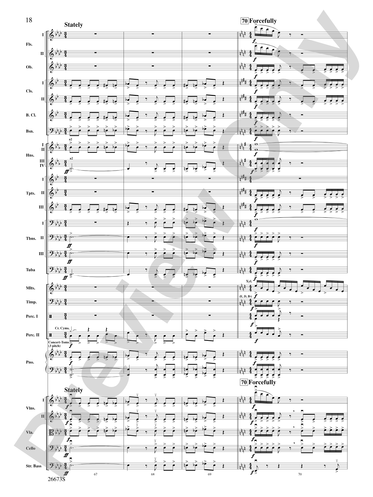 Superman Returns, Concert Selections from: Full Orchestra Conductor Score & Parts