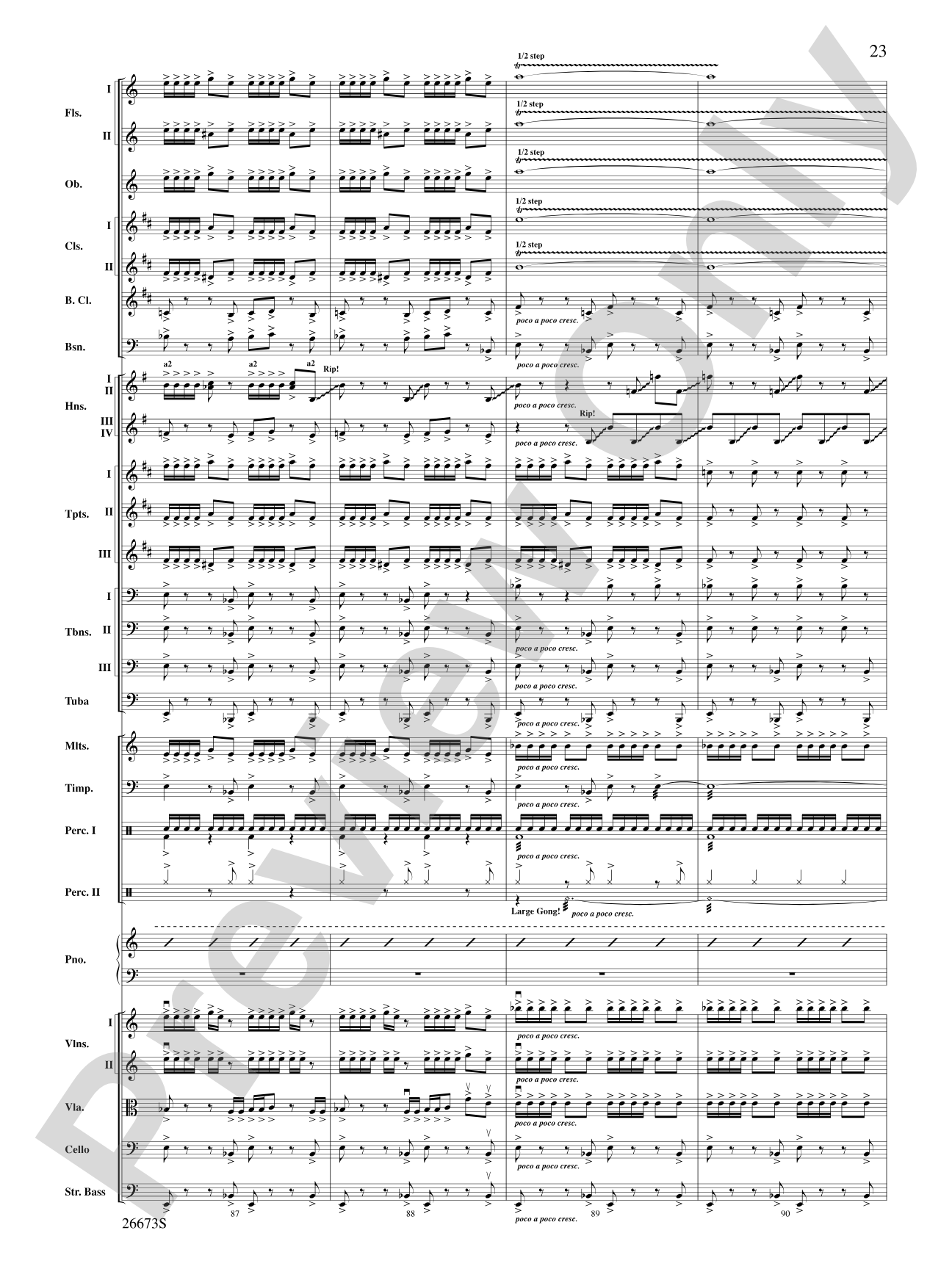 Superman Returns, Concert Selections from: Full Orchestra Conductor Score & Parts