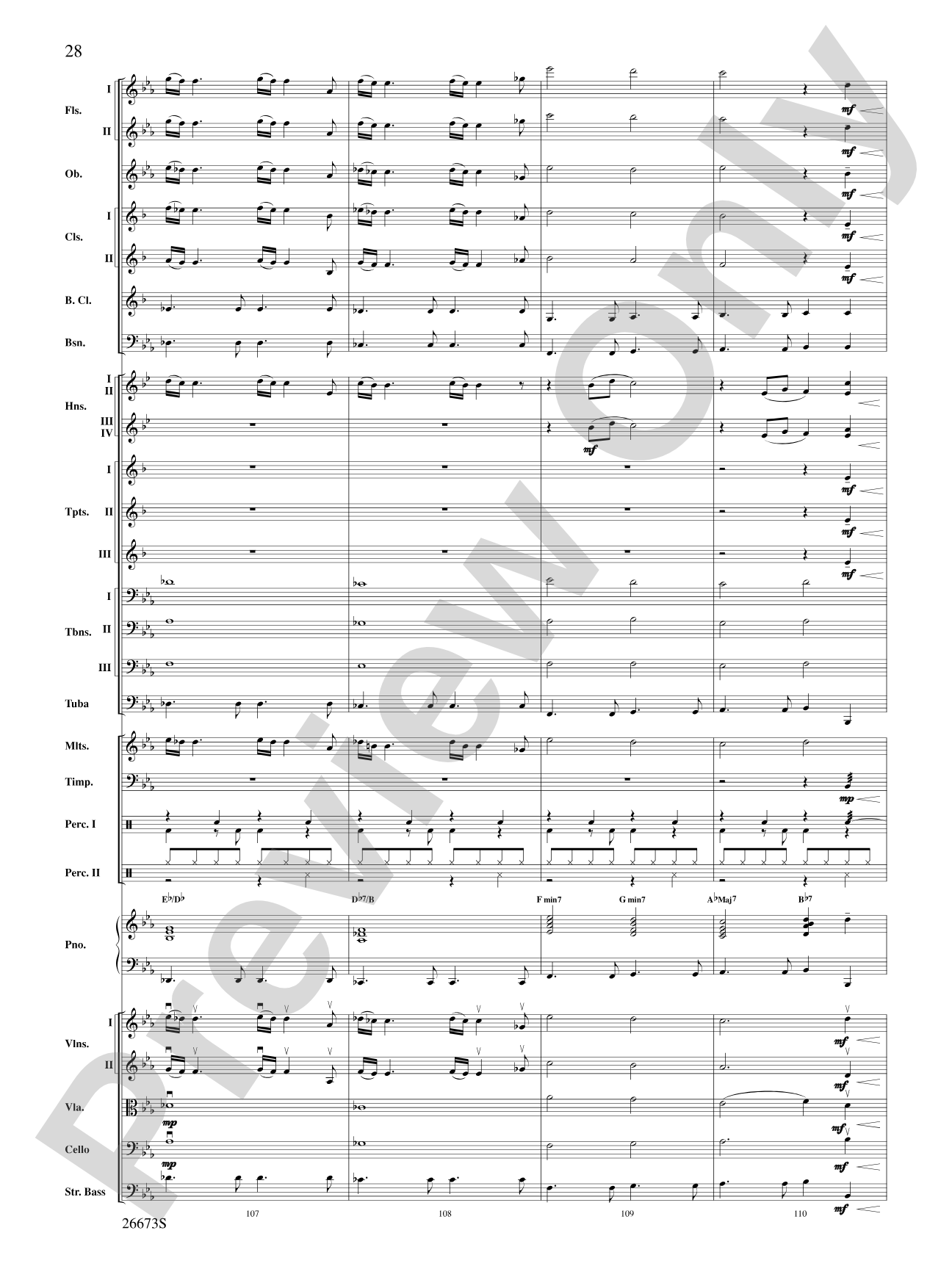 Superman Returns, Concert Selections from: Full Orchestra Conductor Score & Parts