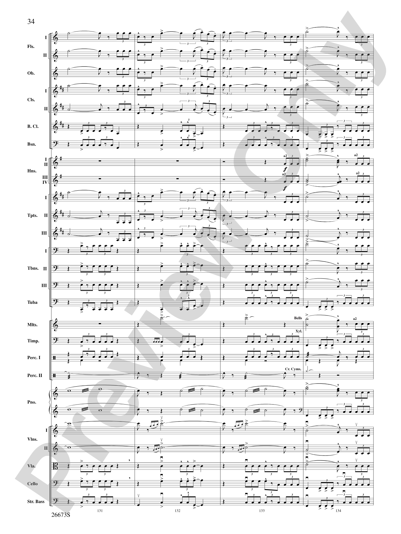 Superman Returns, Concert Selections from: Full Orchestra Conductor Score & Parts