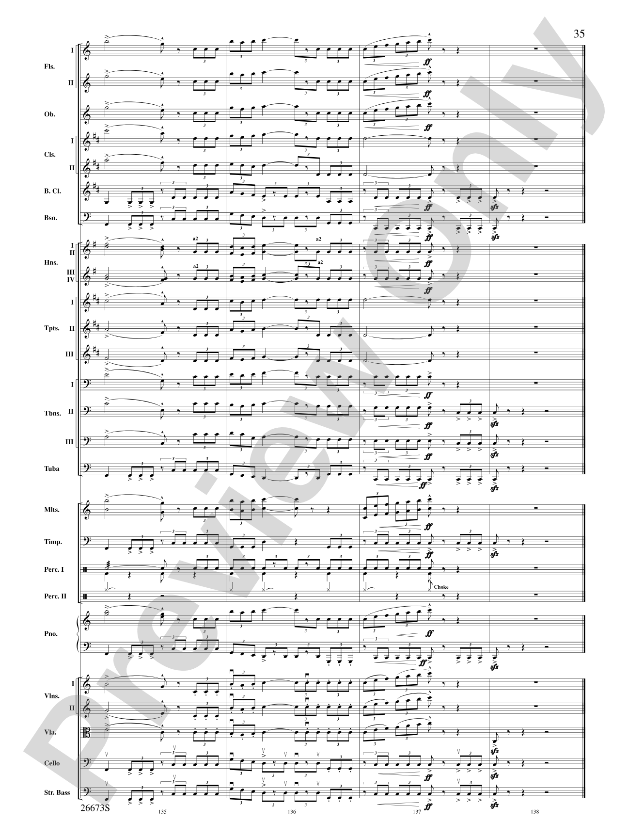Superman Returns, Concert Selections from: Full Orchestra Conductor Score & Parts