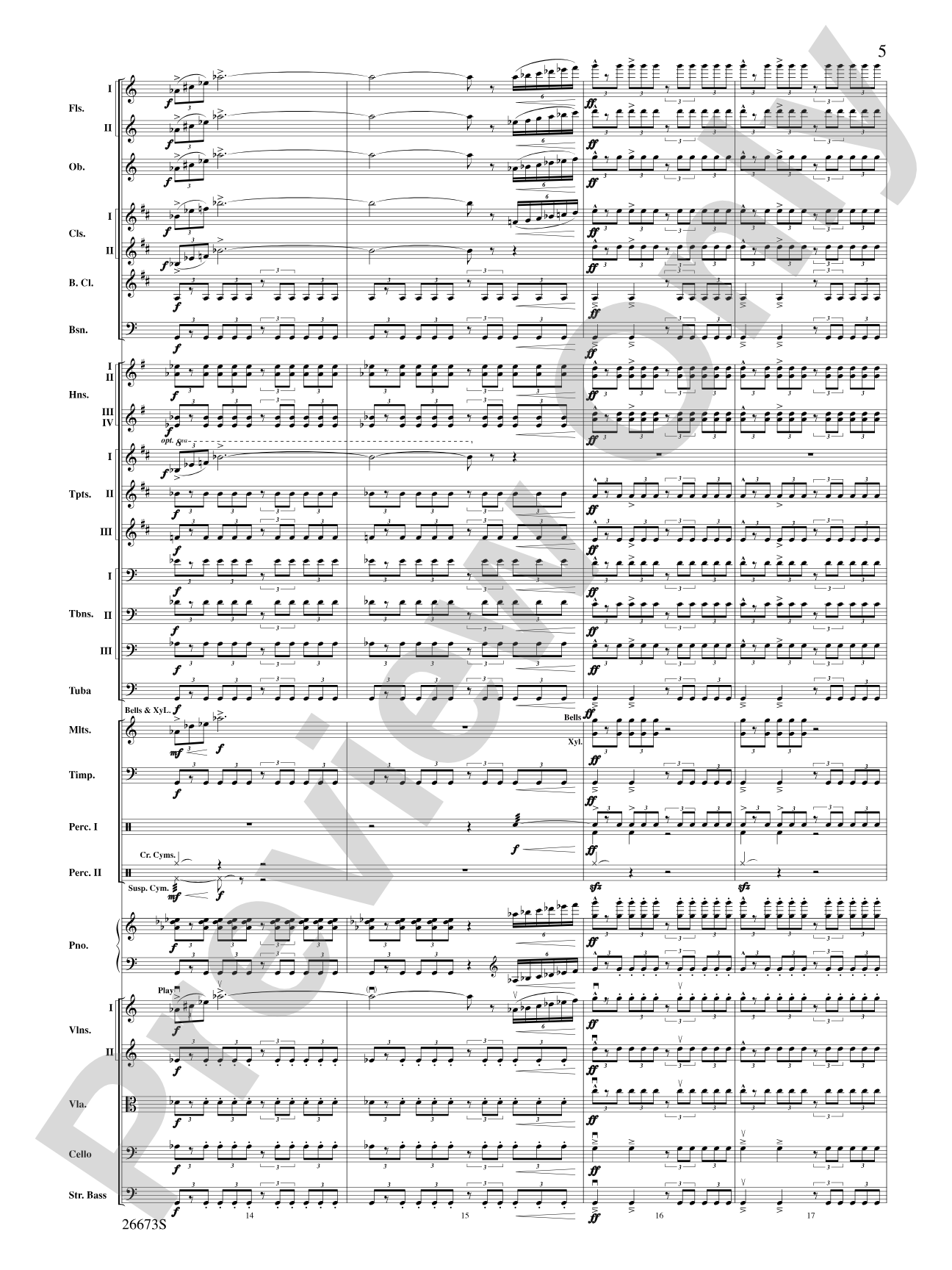 Superman Returns, Concert Selections from: Full Orchestra Conductor Score & Parts