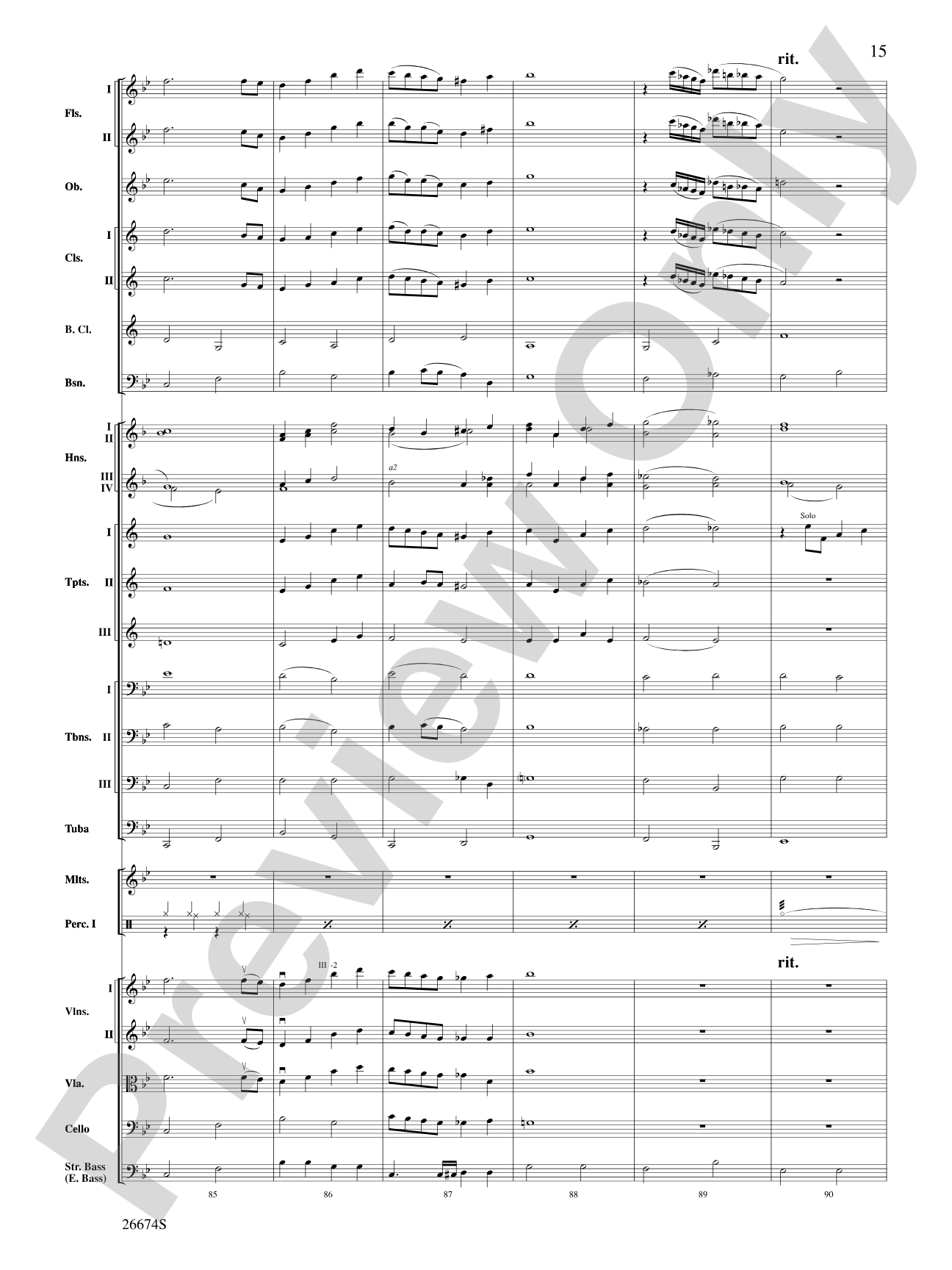 There's Christmas in the Air: Full Orchestra Conductor Score & Parts