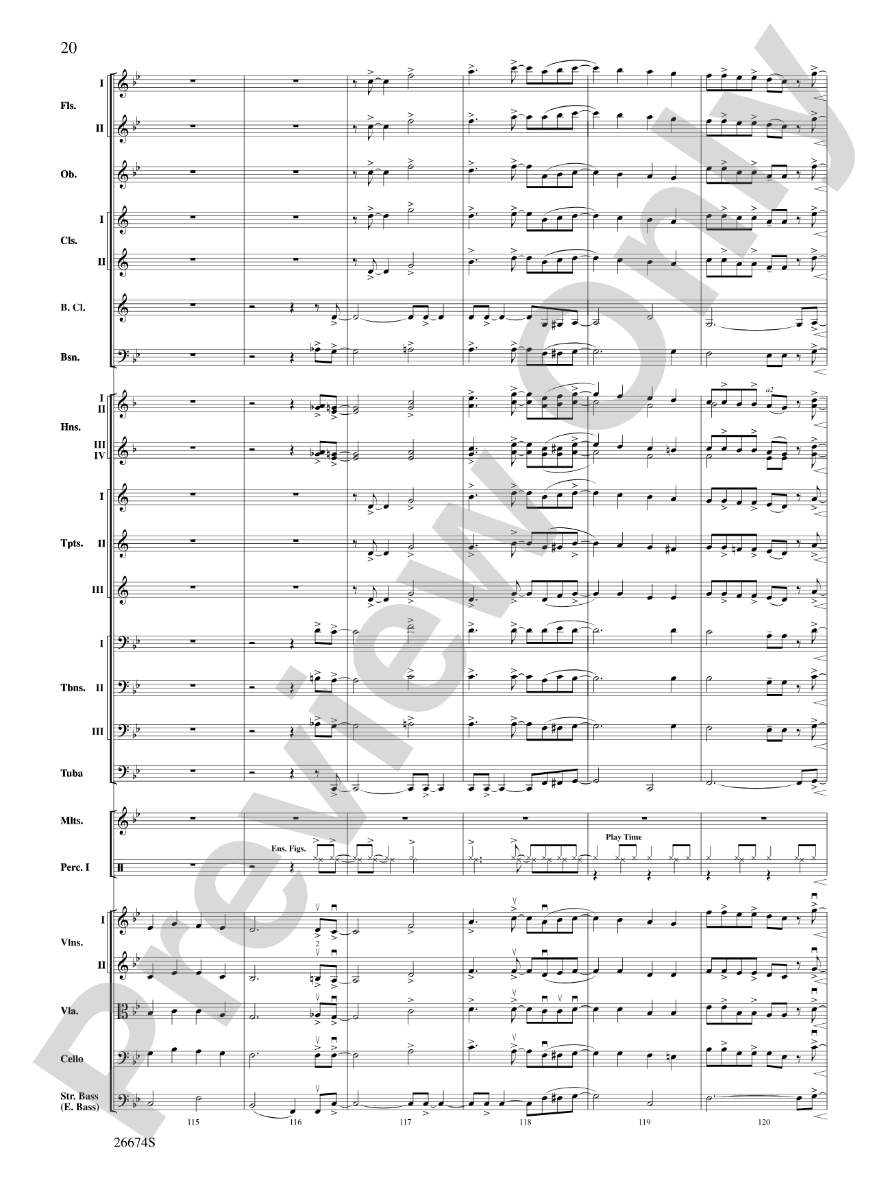 There's Christmas in the Air: Full Orchestra Conductor Score & Parts