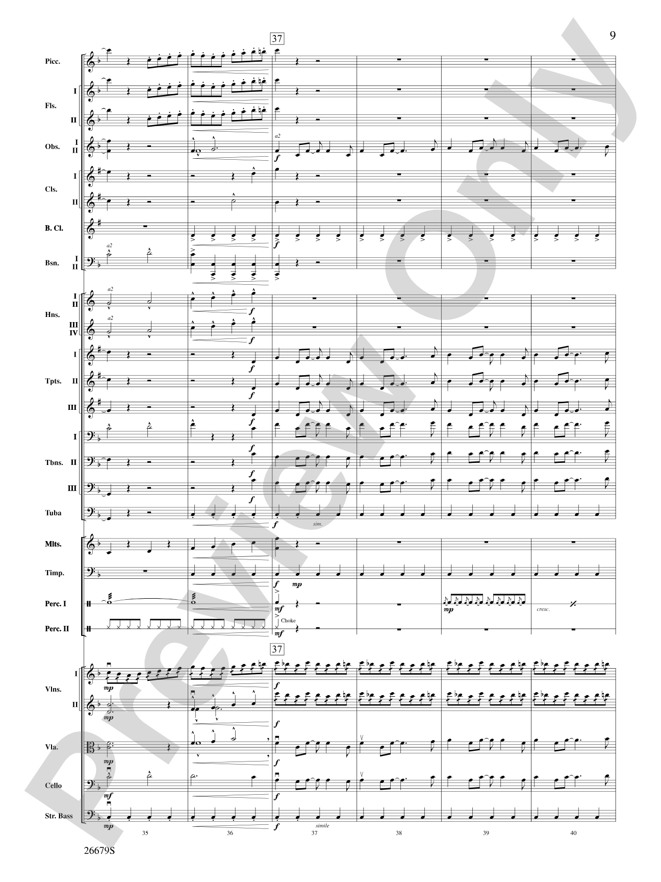 Cole Porter Salute: Full Orchestra Conductor Score & Parts