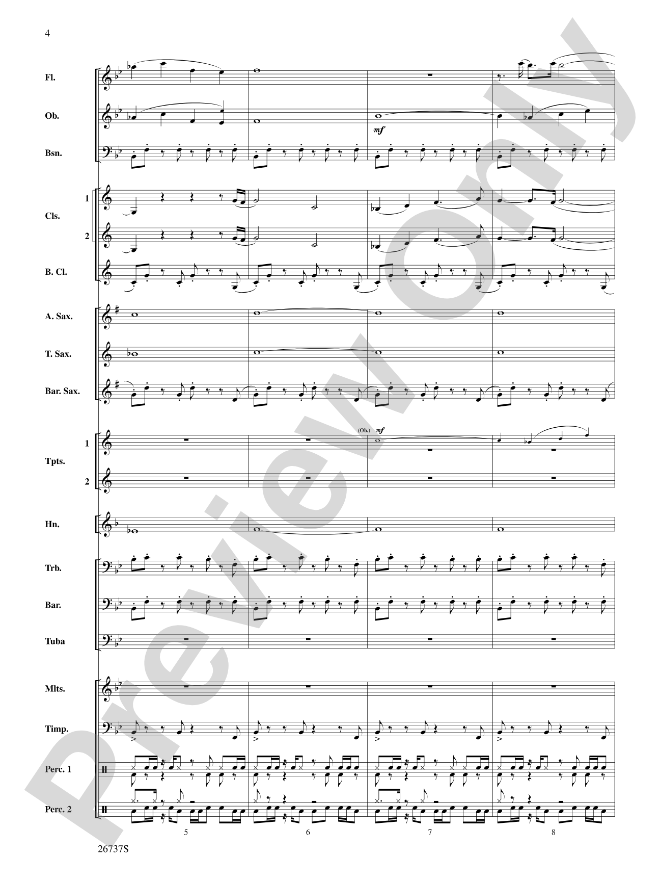 The Ant Bully, Selections from: Concert Band Conductor Score & Parts