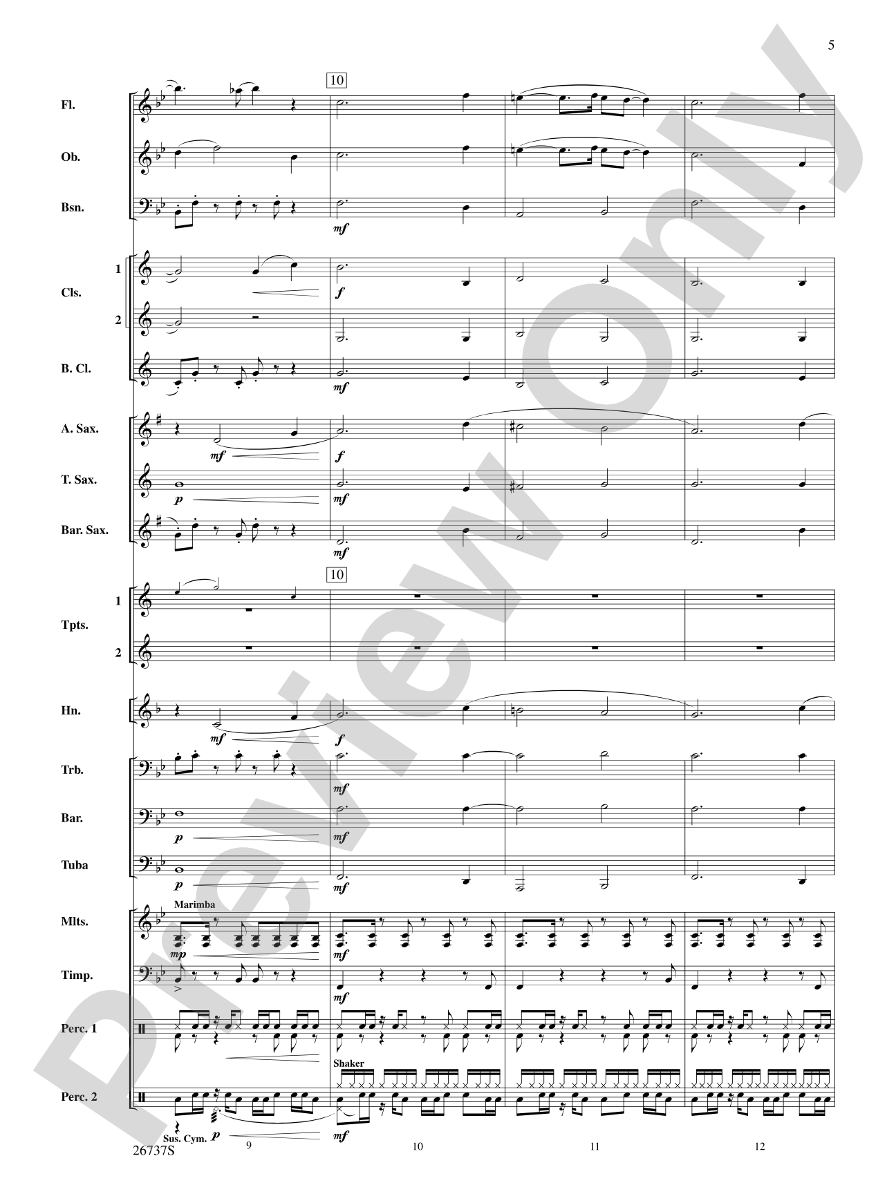 The Ant Bully, Selections from: Concert Band Conductor Score & Parts