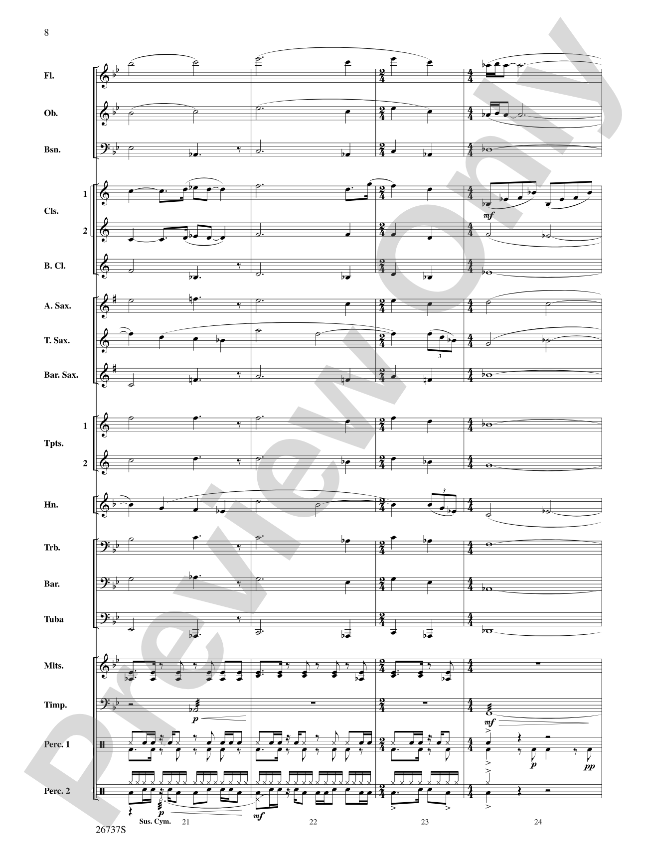 The Ant Bully, Selections from: Concert Band Conductor Score & Parts