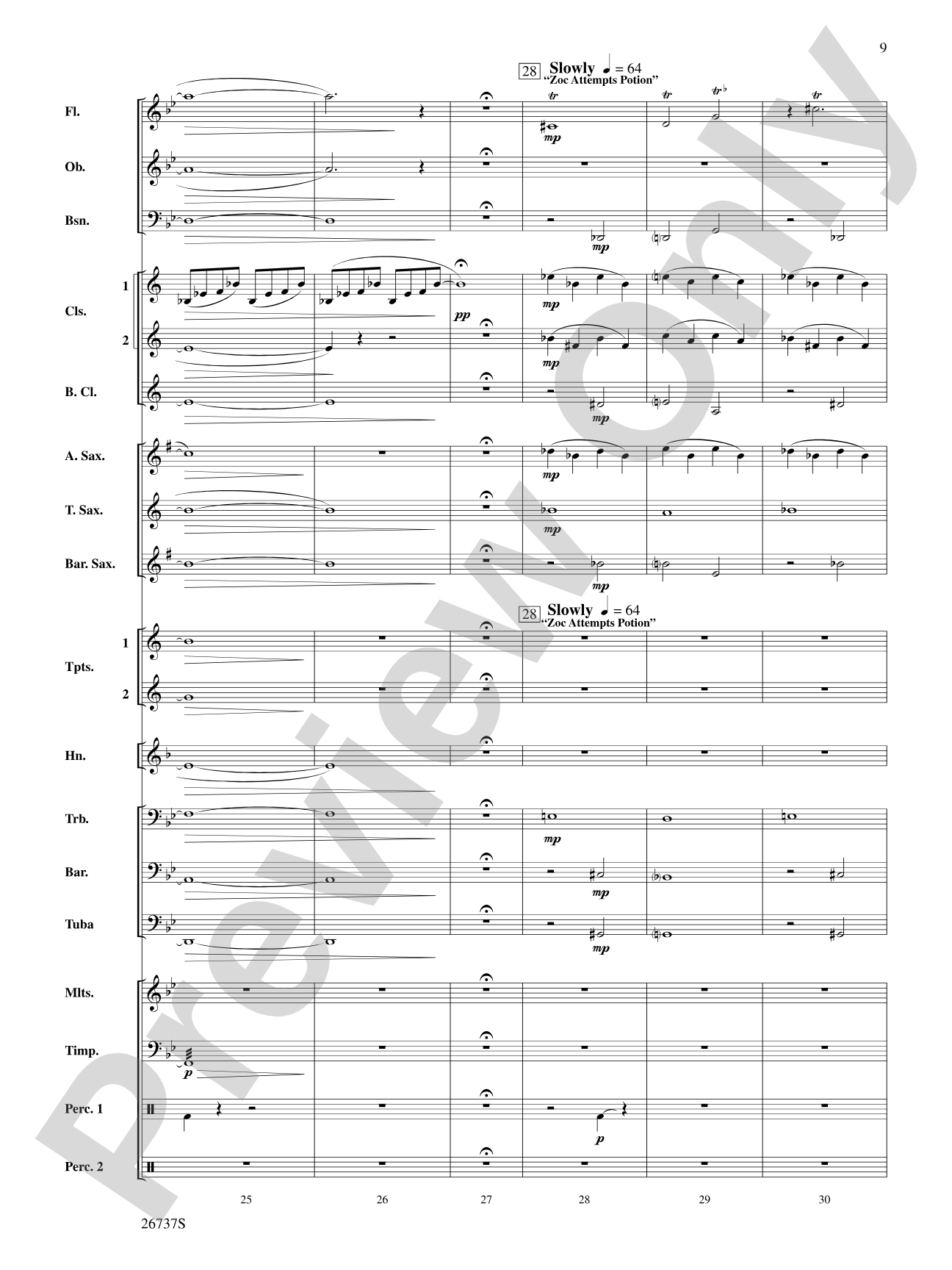 The Ant Bully, Selections from: Concert Band Conductor Score & Parts