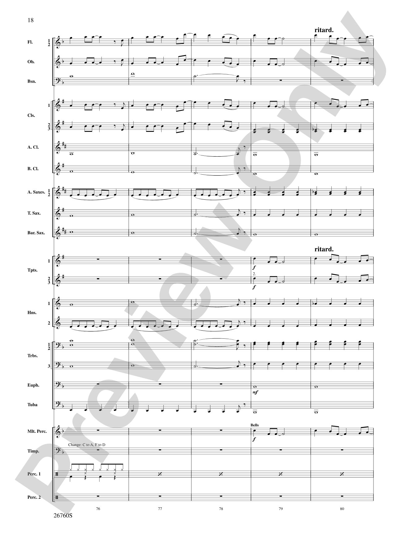 The Best of Green Day: Concert Band Conductor Score & Parts