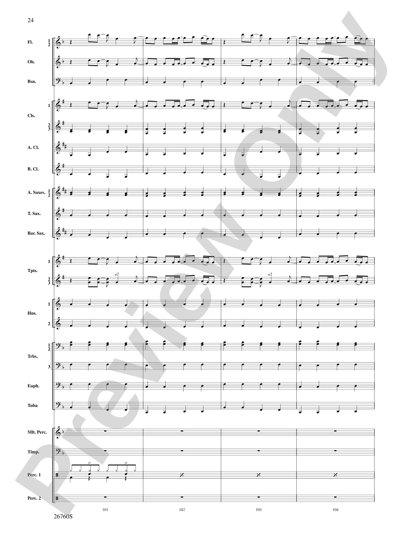 The Best of Green Day: Concert Band Conductor Score & Parts