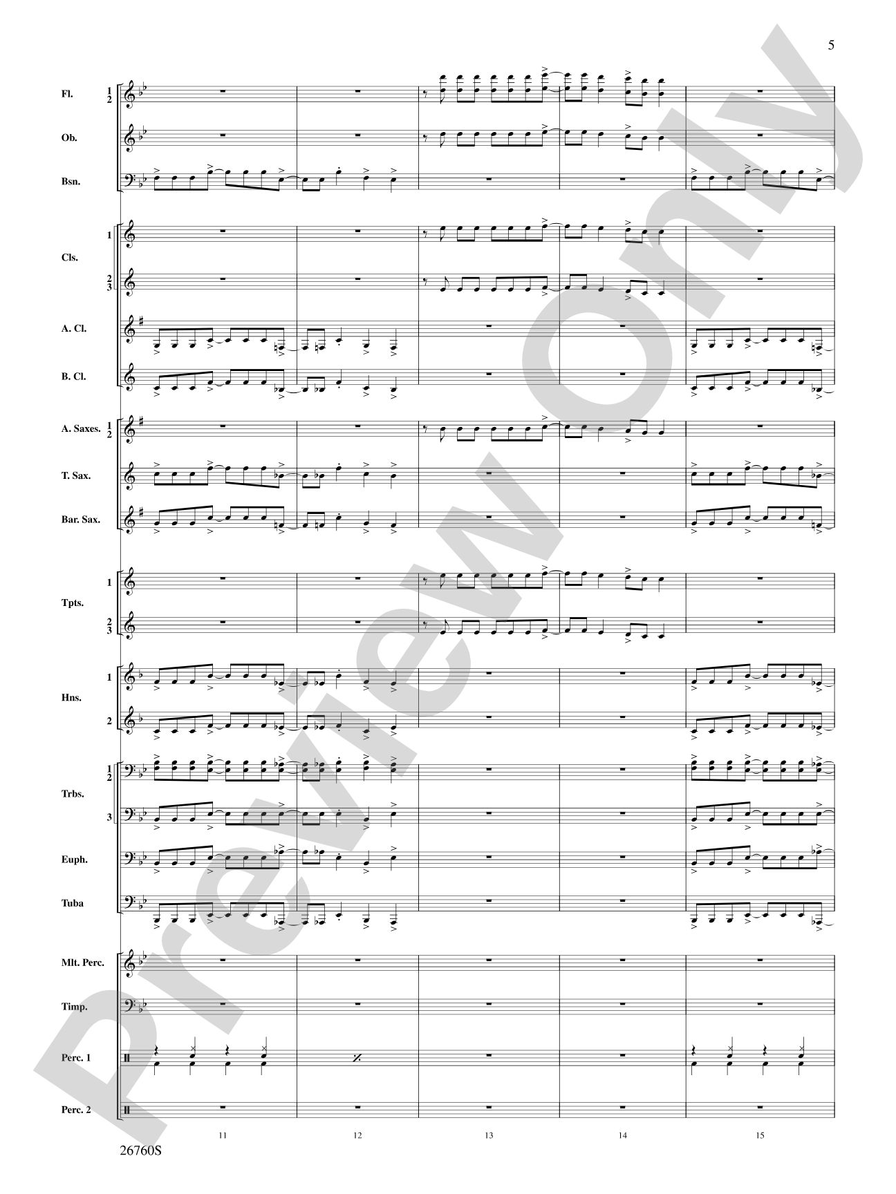 The Best of Green Day: Concert Band Conductor Score & Parts