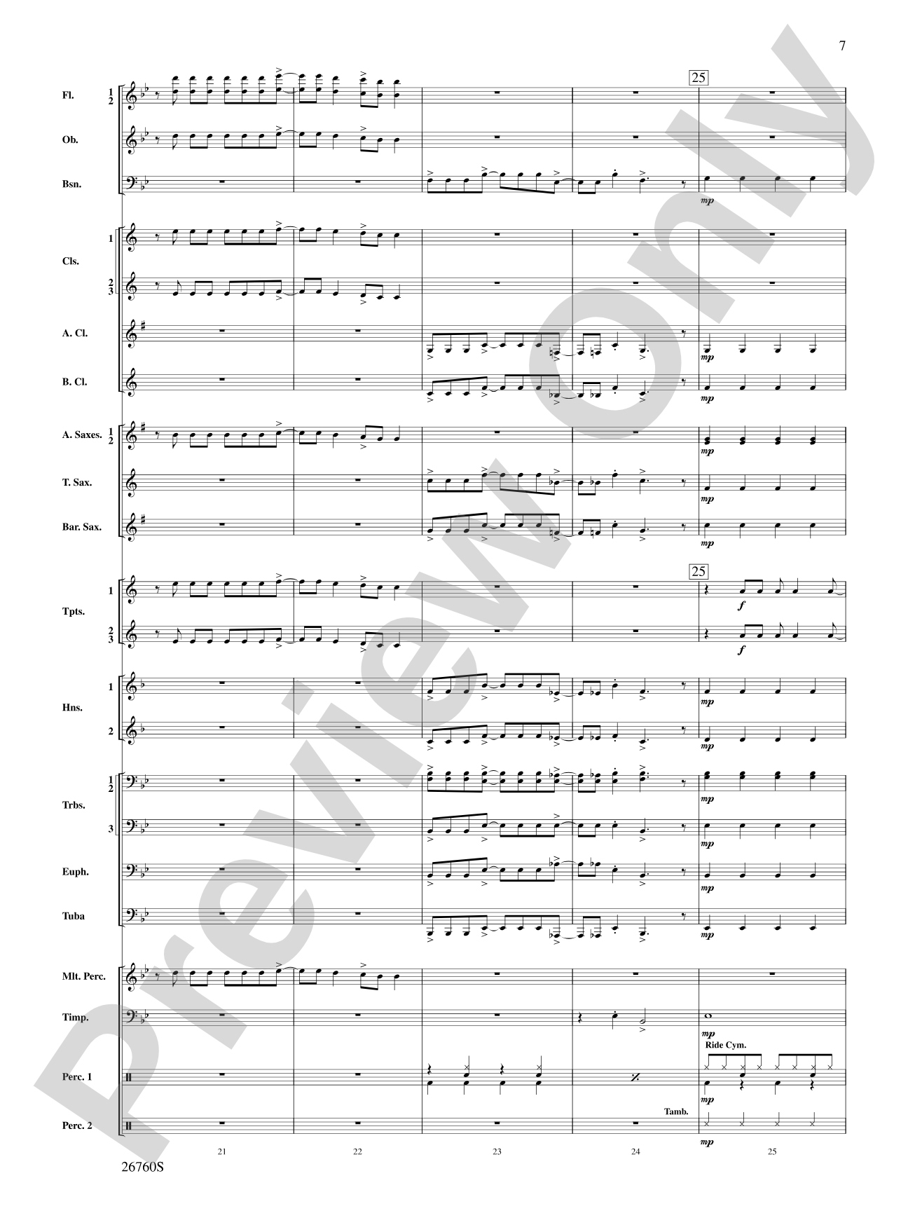 The Best of Green Day: Concert Band Conductor Score & Parts
