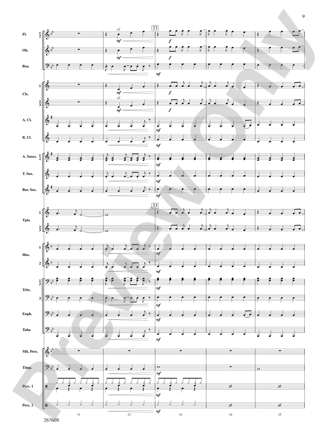 The Best of Green Day: Concert Band Conductor Score & Parts