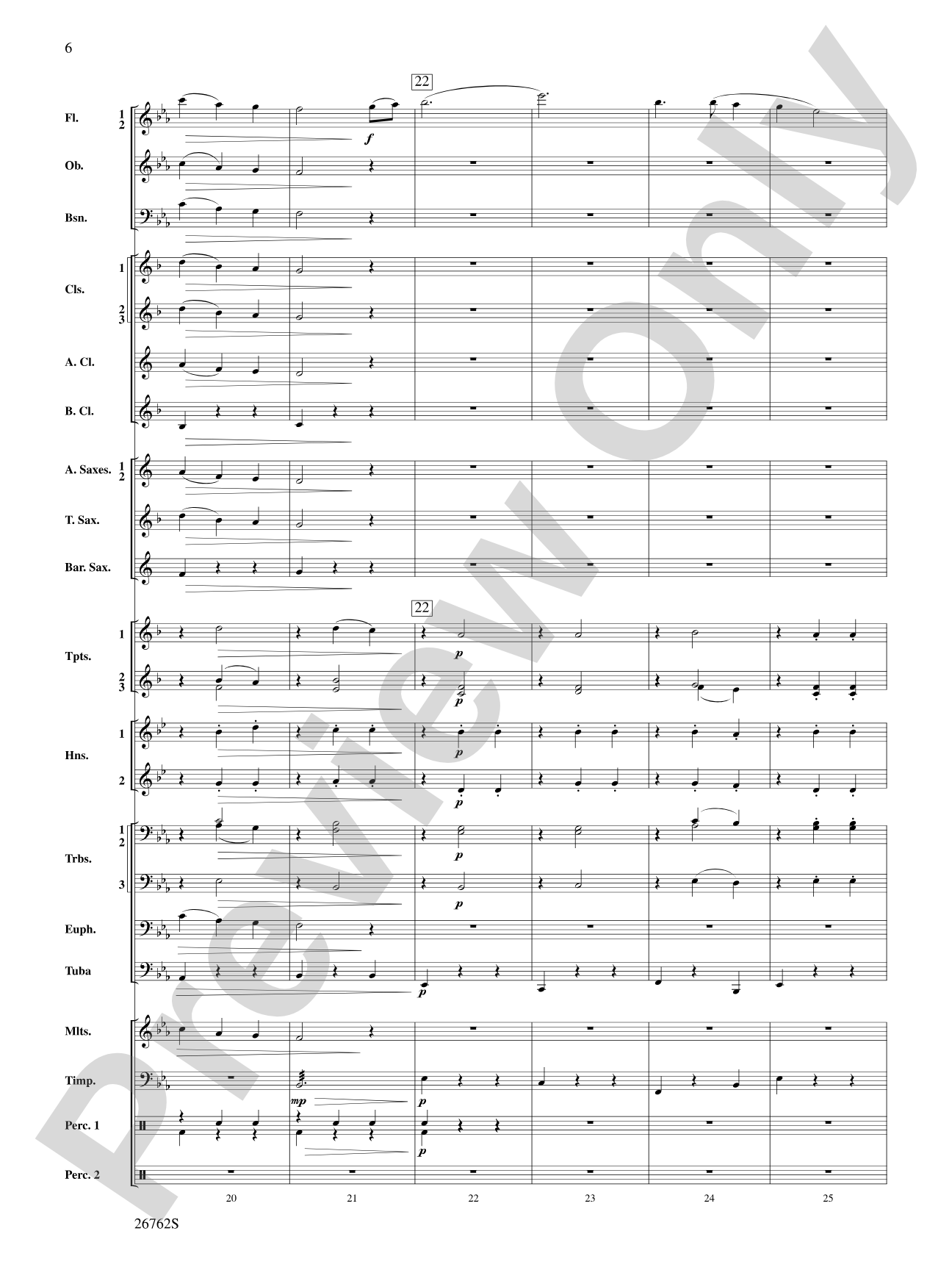 Rainbows: Concert Band Conductor Score & Parts