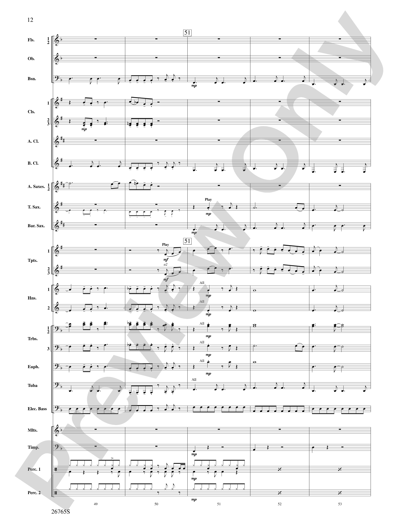 Madonna: A Concert Tour: Concert Band Conductor Score & Parts